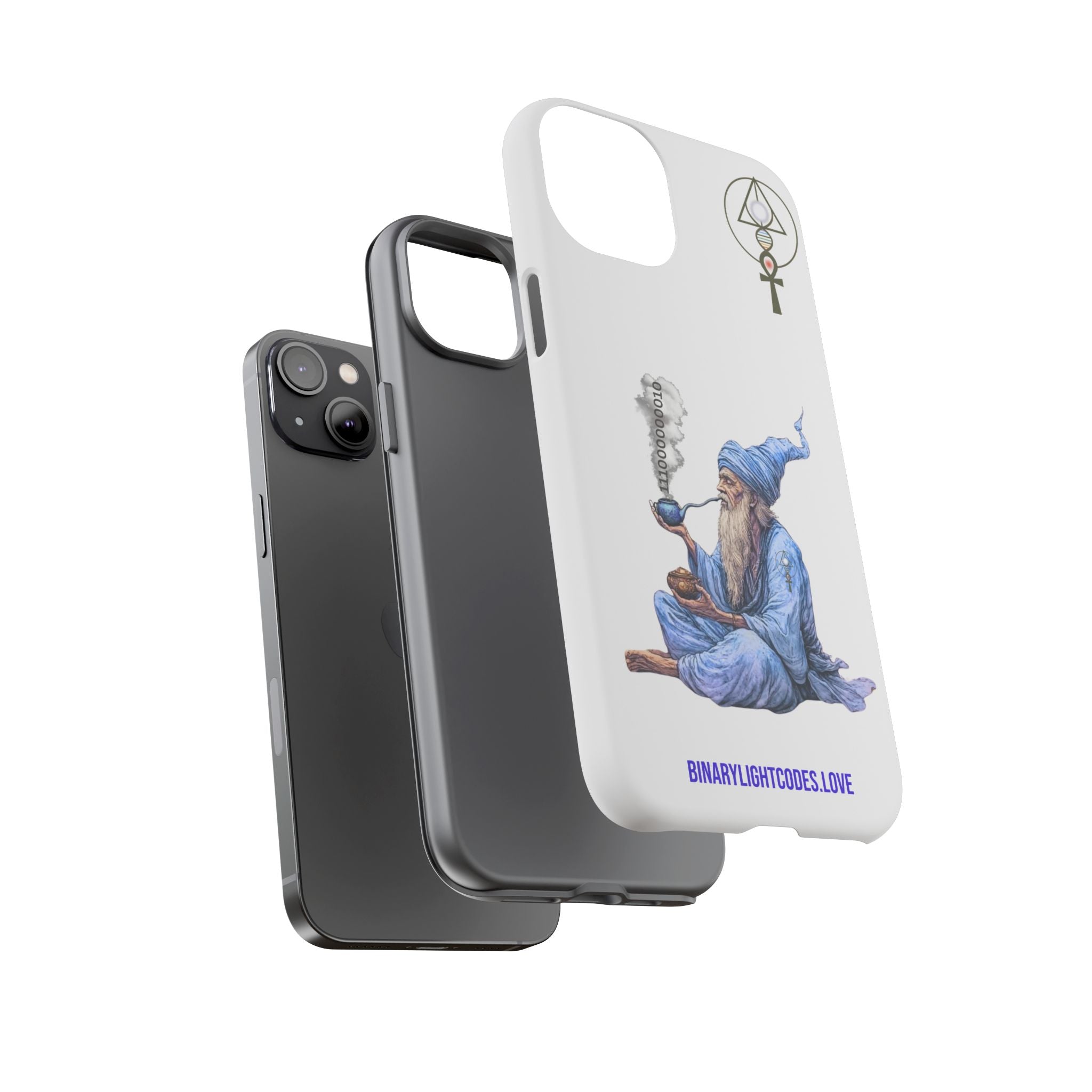 Binary Wizard Phone Case - Legacy Key in Smoke