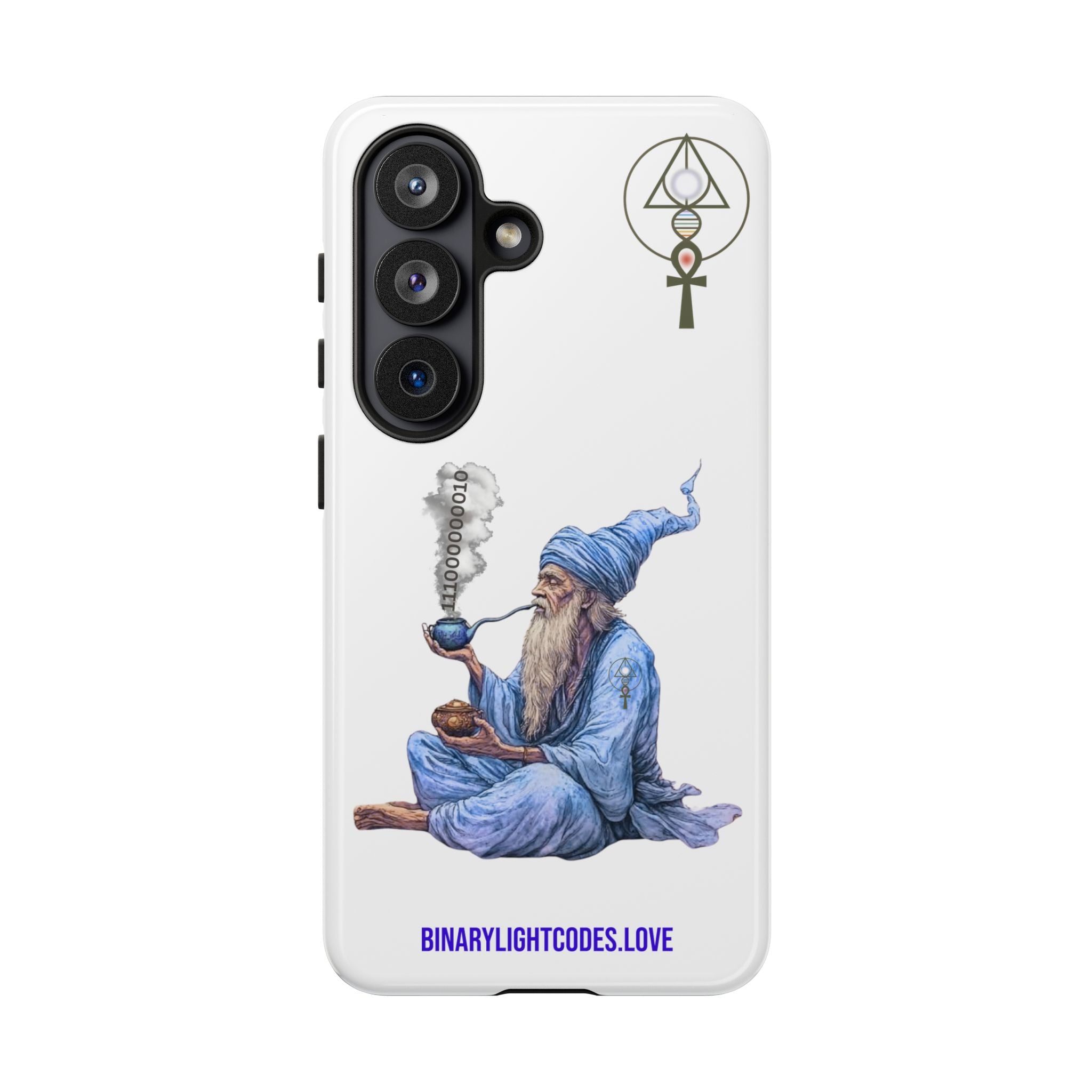 Binary Wizard Phone Case - Legacy Key in Smoke