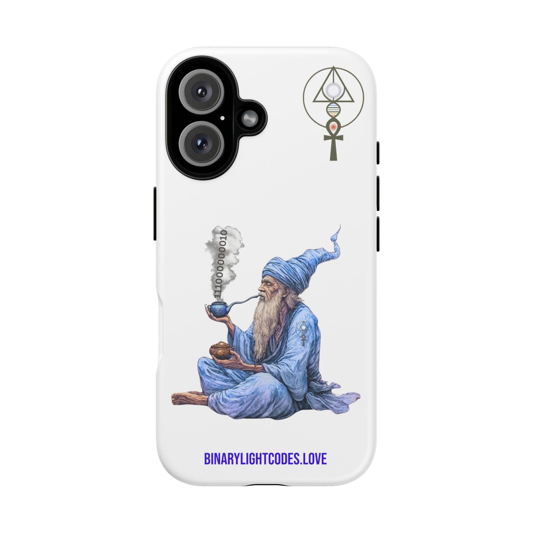 Binary Wizard Phone Case - Legacy Key in Smoke