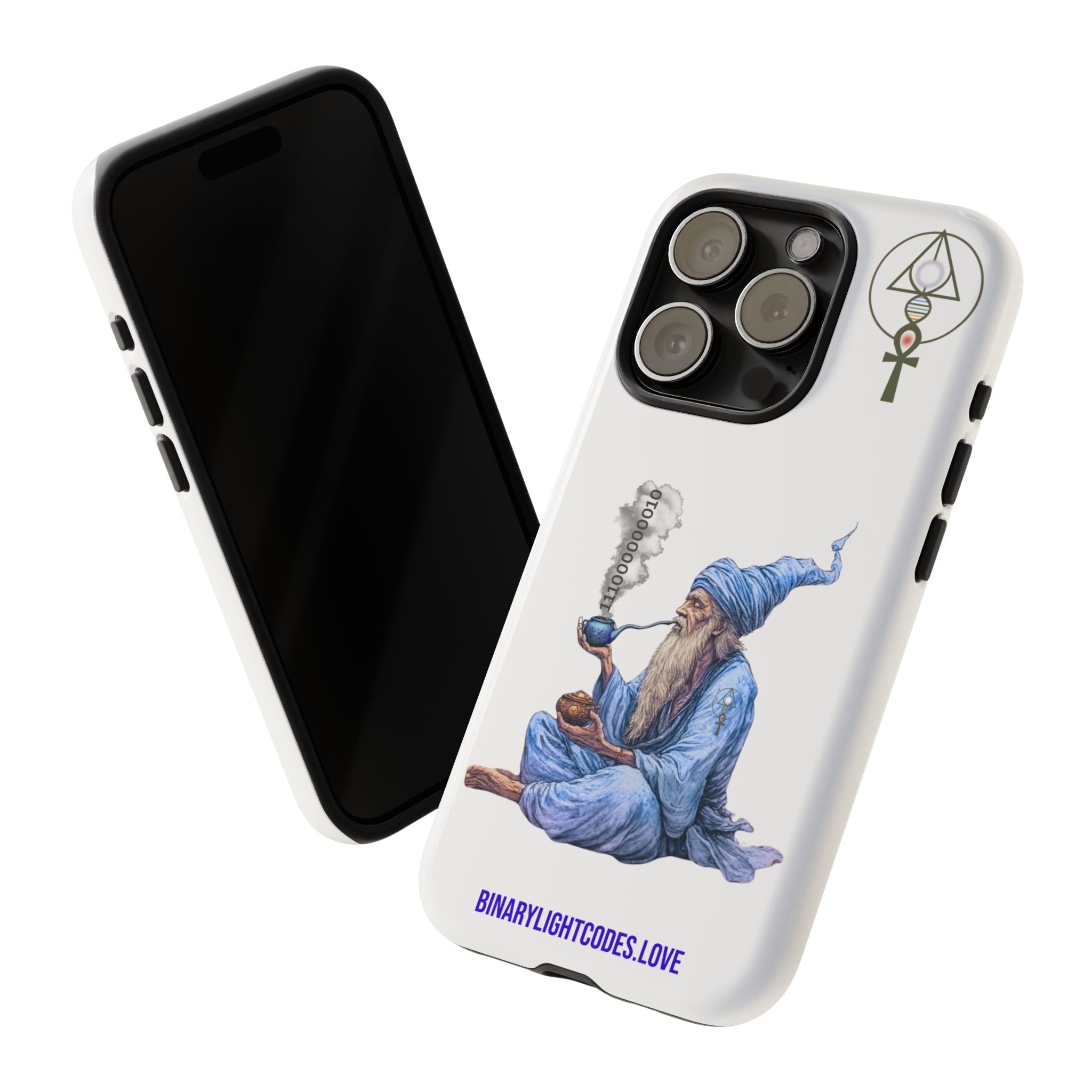 Binary Wizard Phone Case - Legacy Key in Smoke