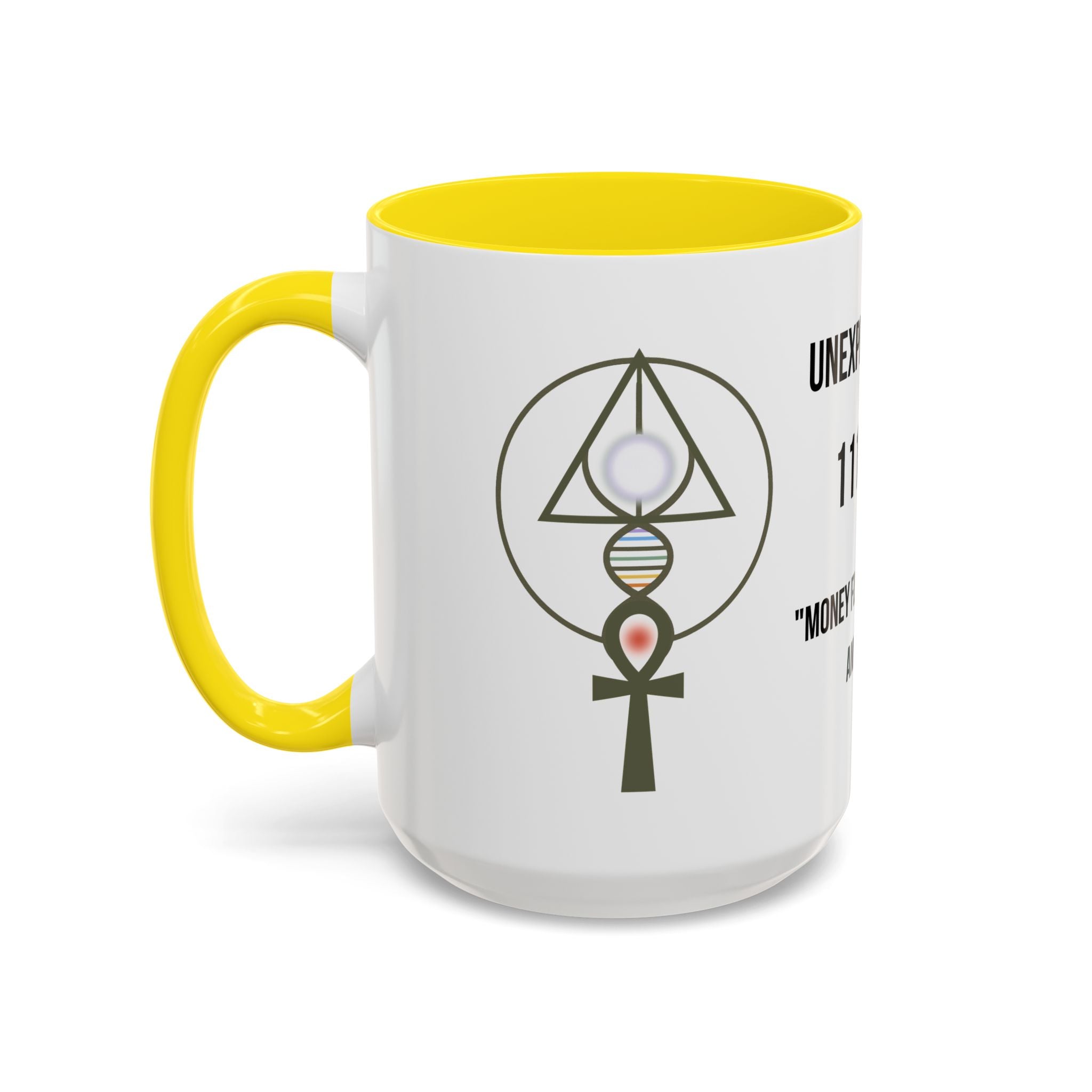 Affirmation Mug – "Unexpected Money Code" Coffee Cup