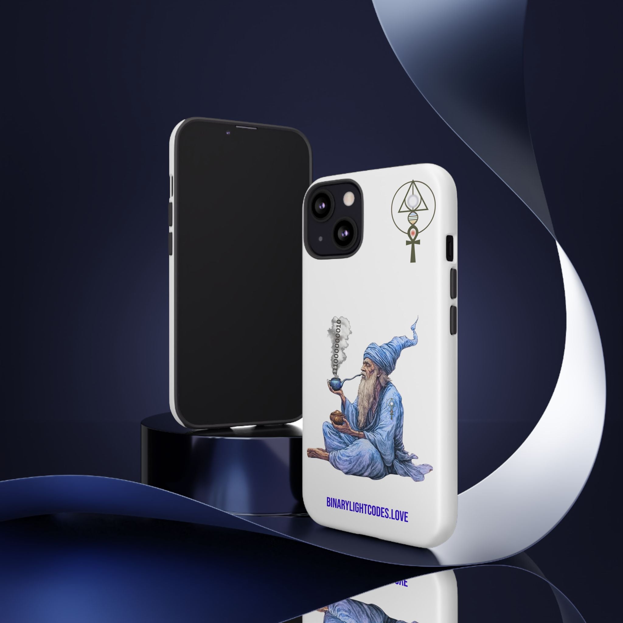Binary Wizard Phone Case - Legacy Key in Smoke