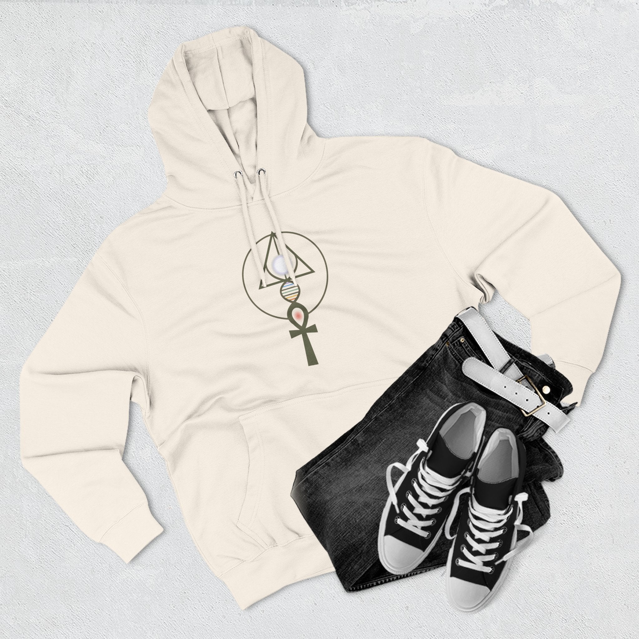Hoodie - Activated BLC Symbol & "Unexpected Money Code" Binary Design