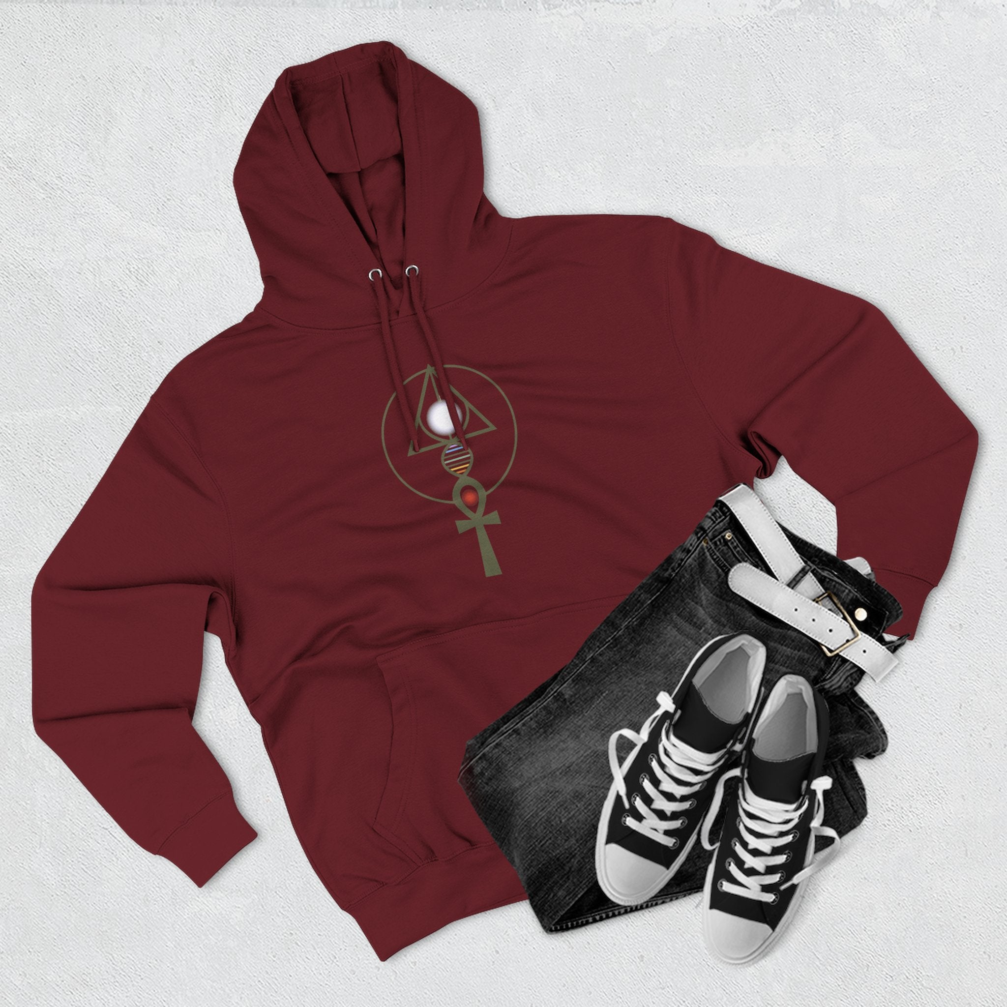 Hoodie - Activated BLC Symbol & "Unexpected Money Code" Binary Design