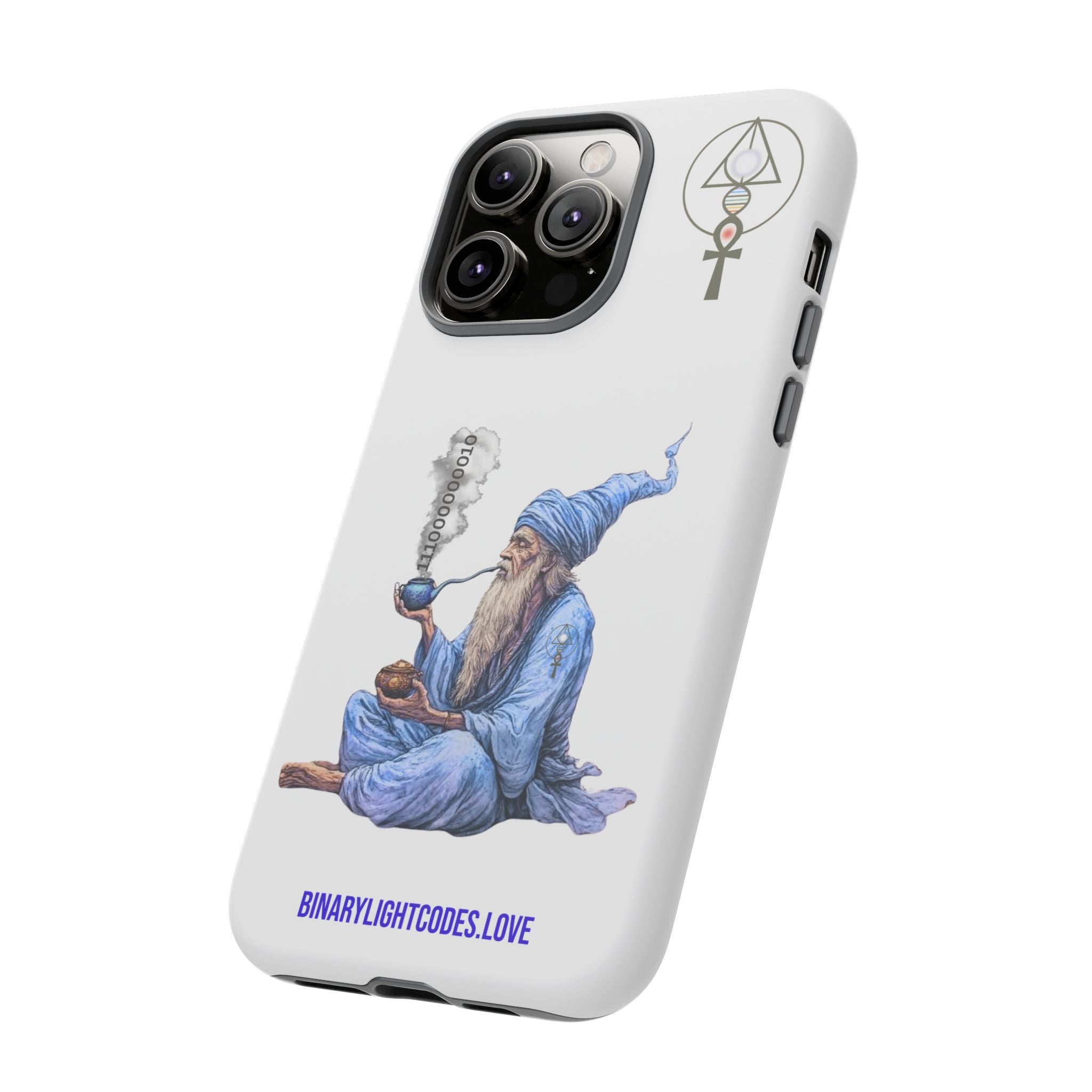 Binary Wizard Phone Case - Legacy Key in Smoke