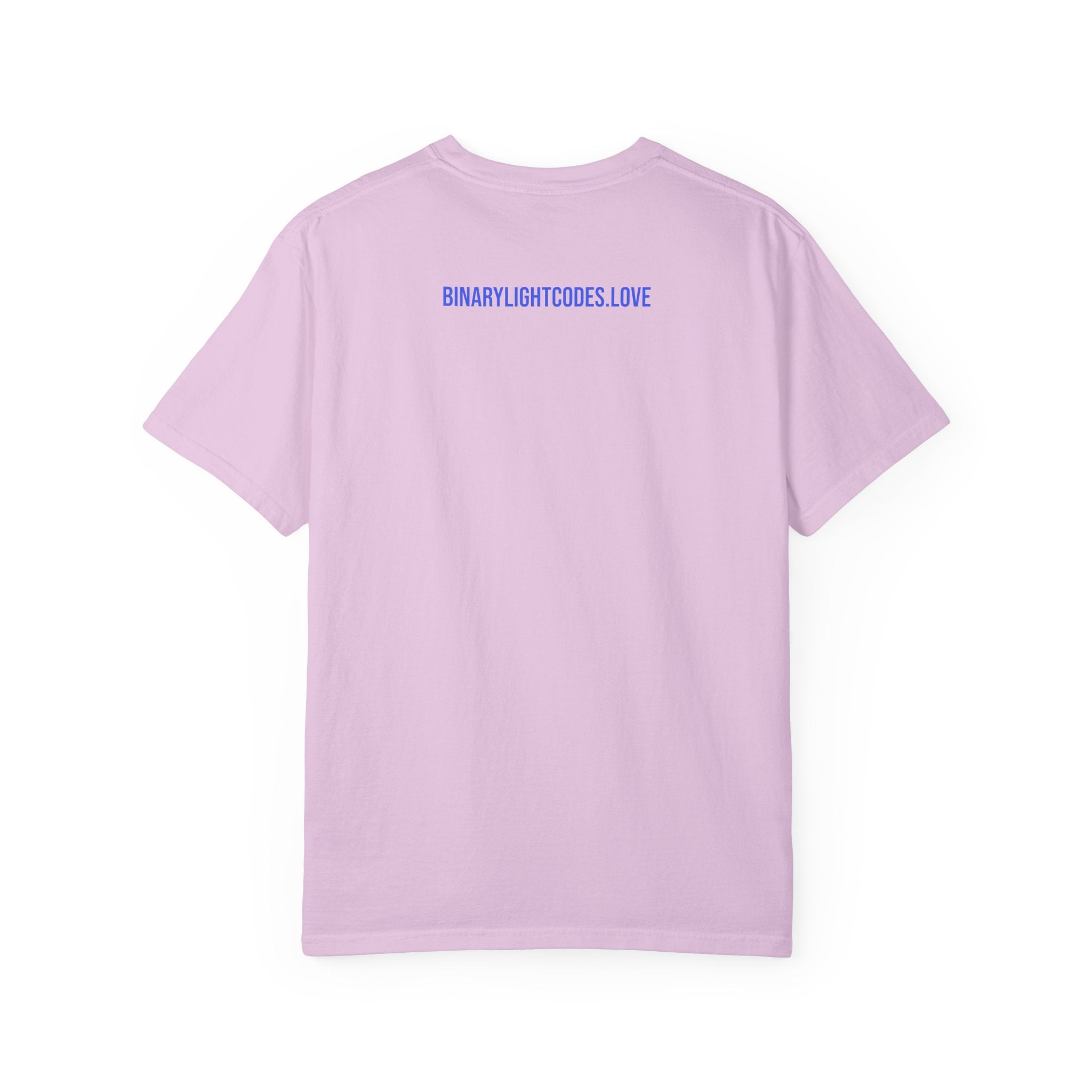 Binary Light Codes Logo T-shirt | Sacred Geometry Alchemy Spiritual Tee