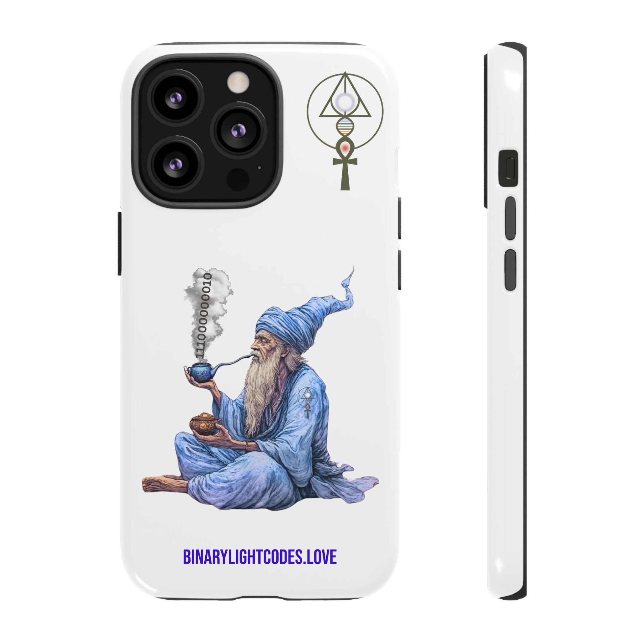 Binary Wizard Phone Case - Legacy Key in Smoke