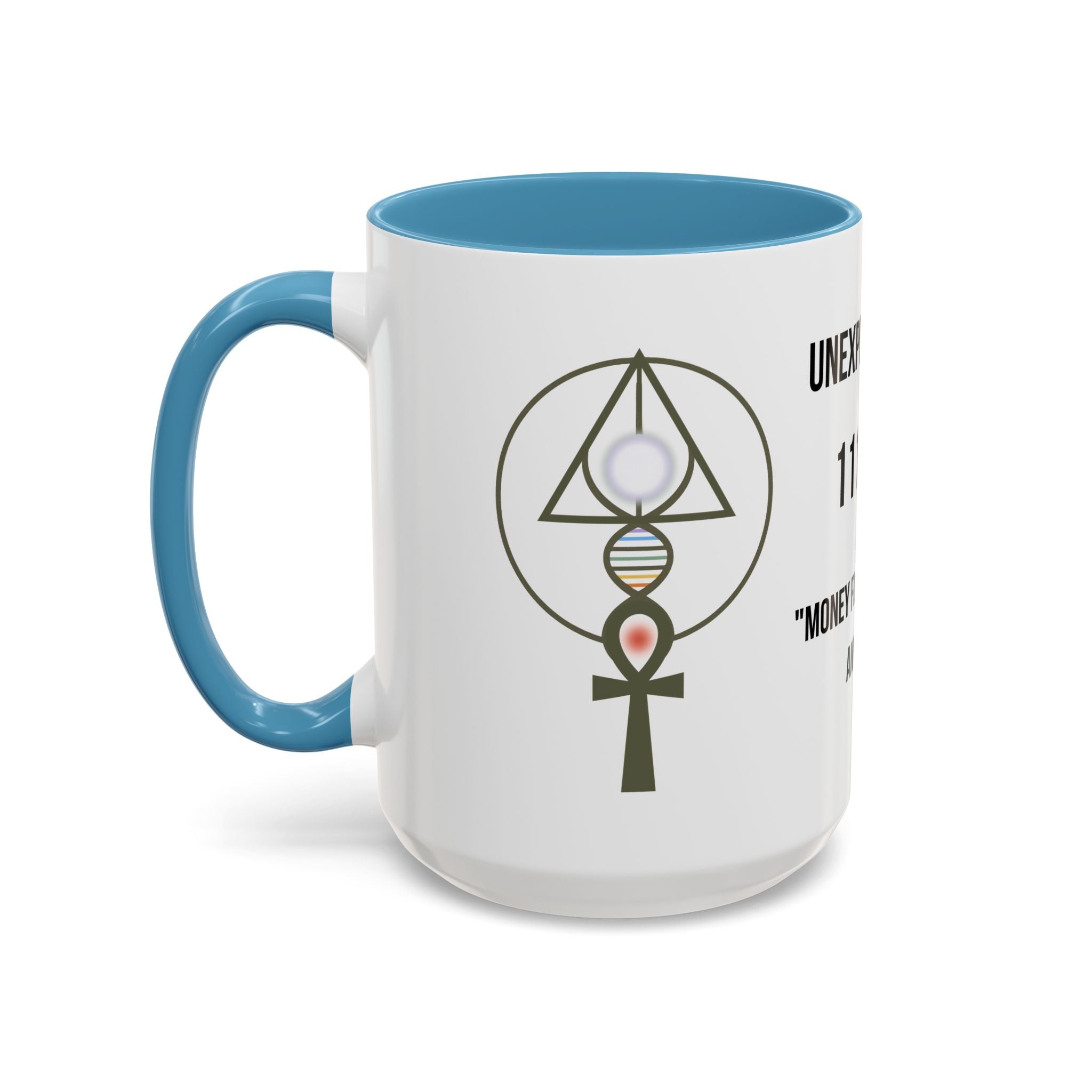 Affirmation Mug – "Unexpected Money Code" Coffee Cup