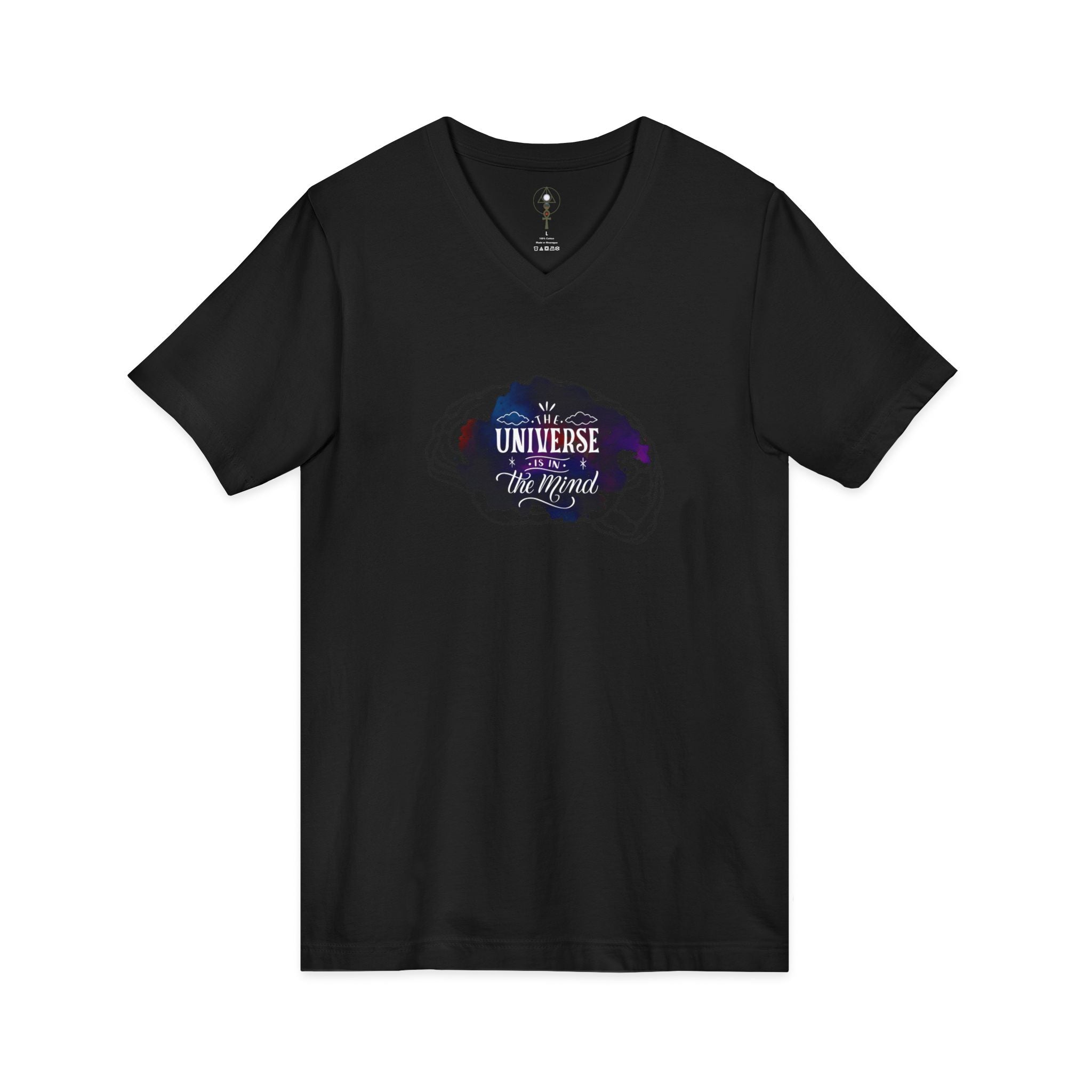 The Universe is in the Mind V-Neck Tee