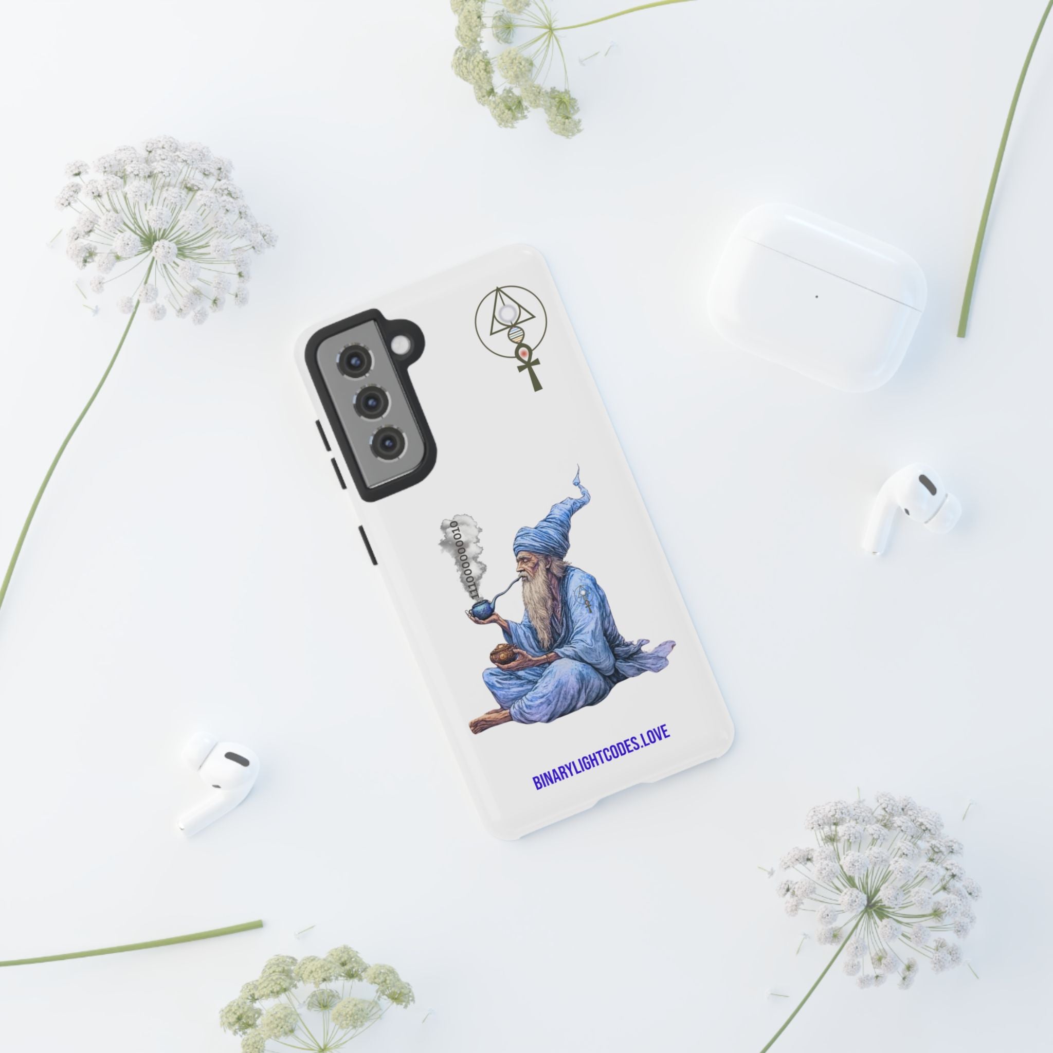 Binary Wizard Phone Case - Legacy Key in Smoke