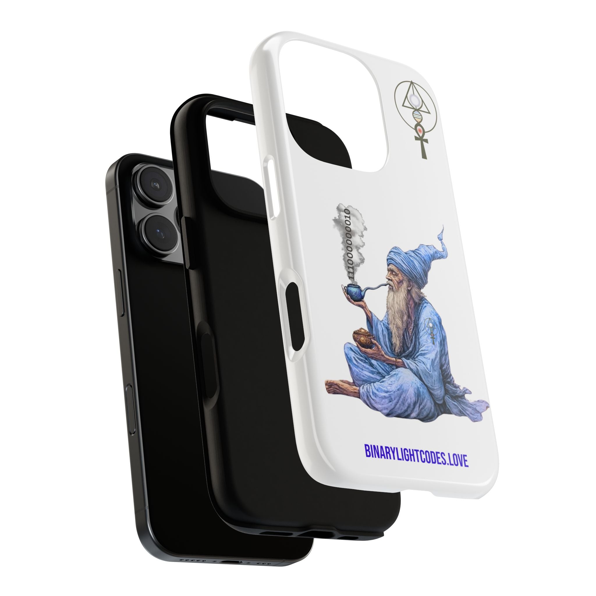 Binary Wizard Phone Case - Legacy Key in Smoke