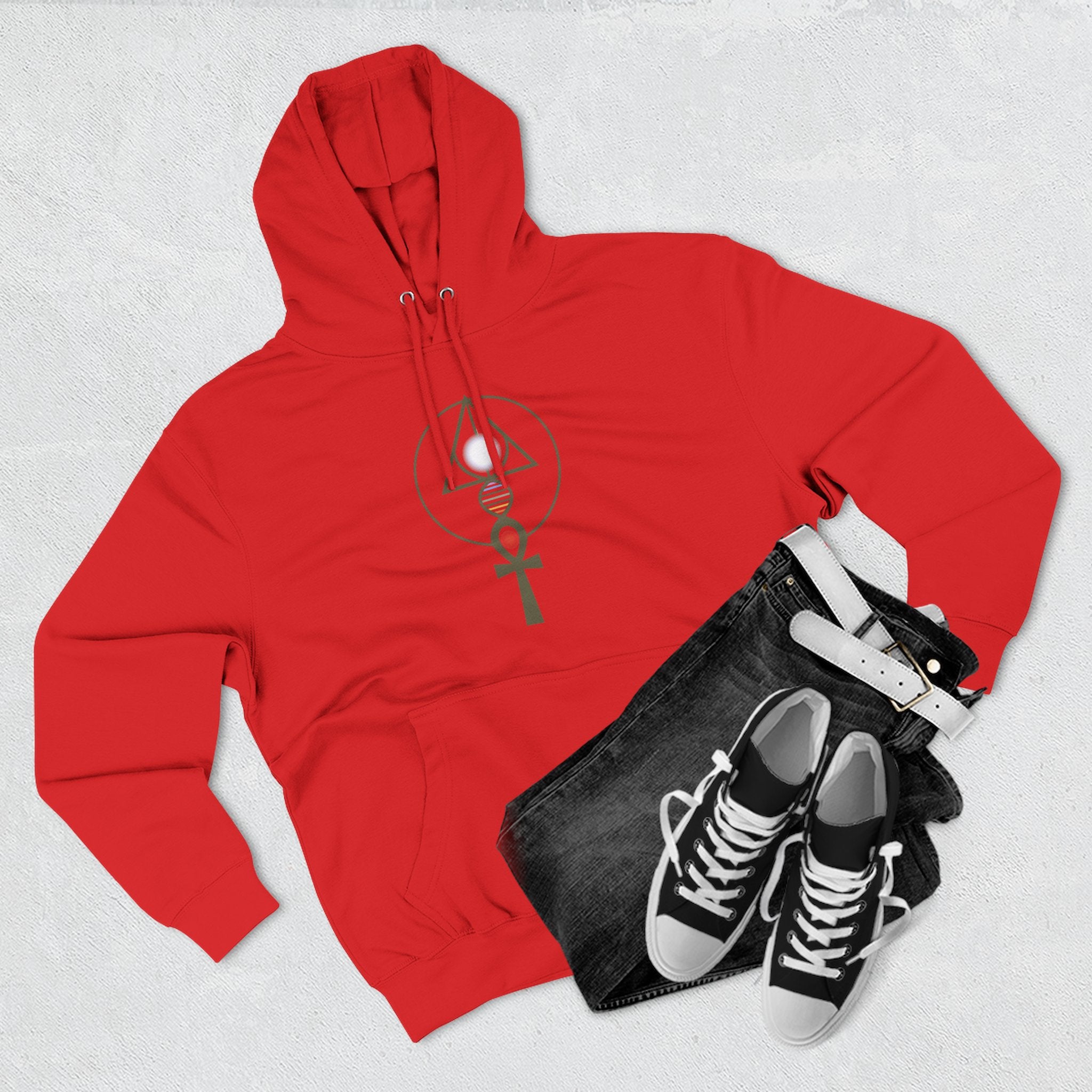 Hoodie - Activated BLC Symbol & "Unexpected Money Code" Binary Design