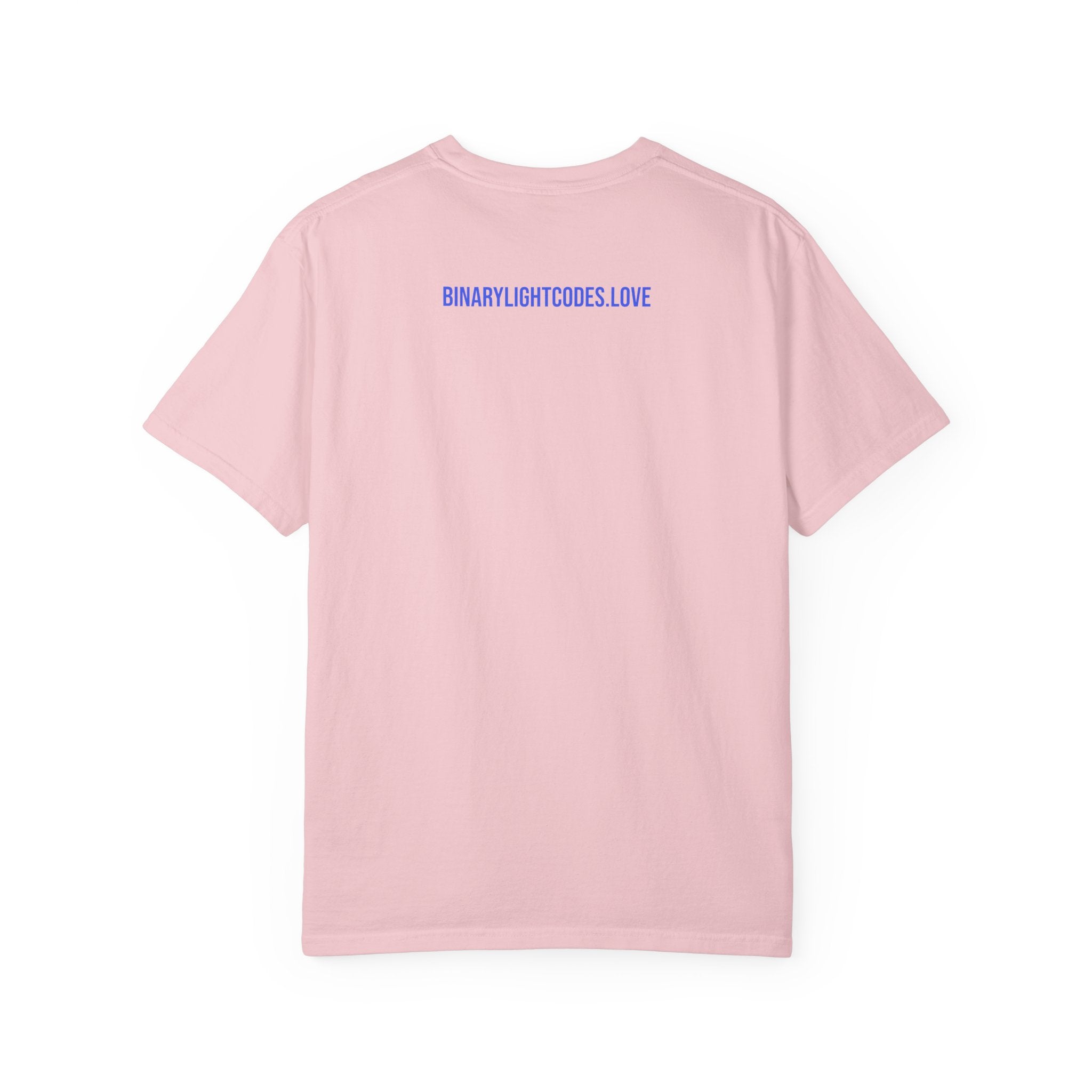 Binary Light Codes Logo T-shirt | Sacred Geometry Alchemy Spiritual Tee