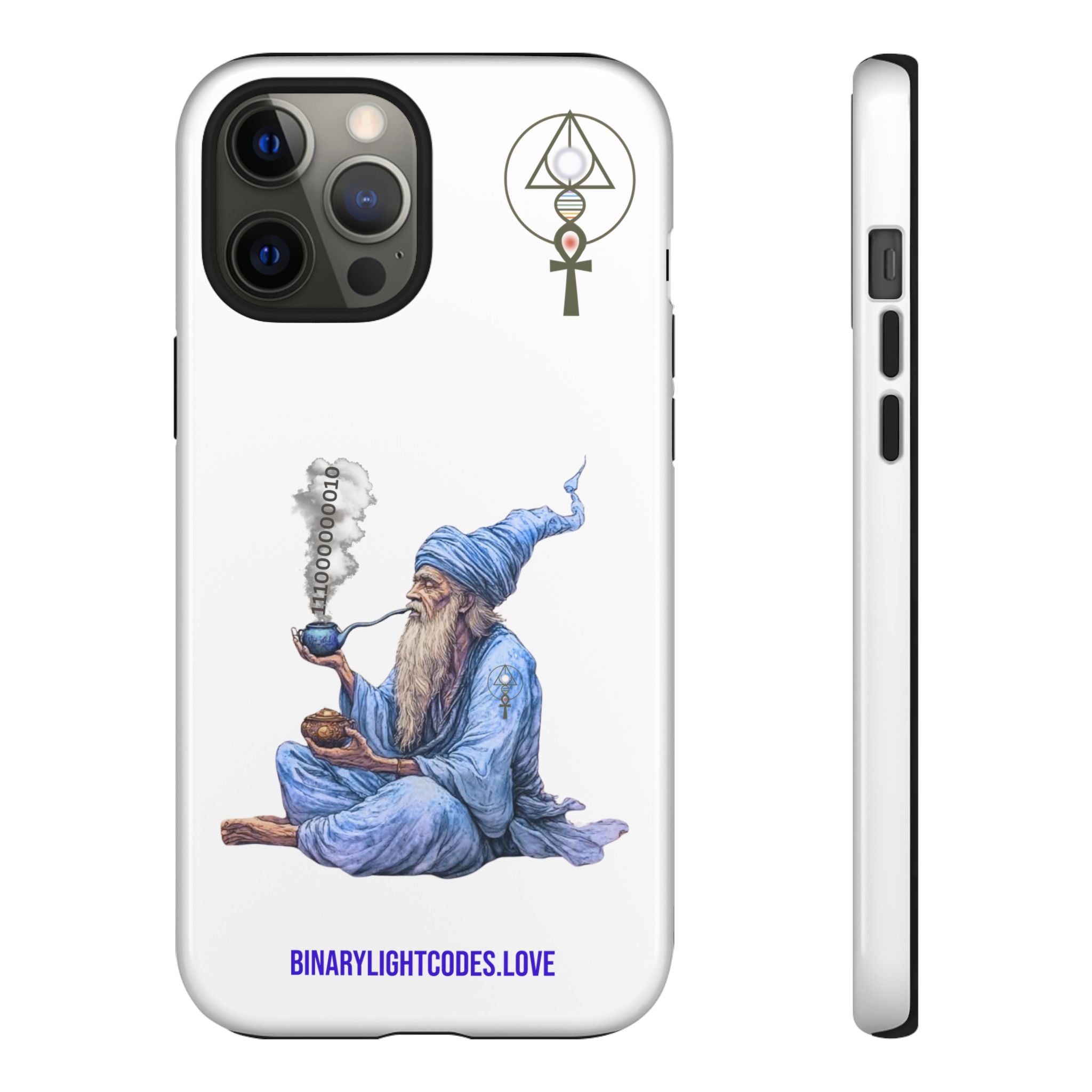 Binary Wizard Phone Case - Legacy Key in Smoke