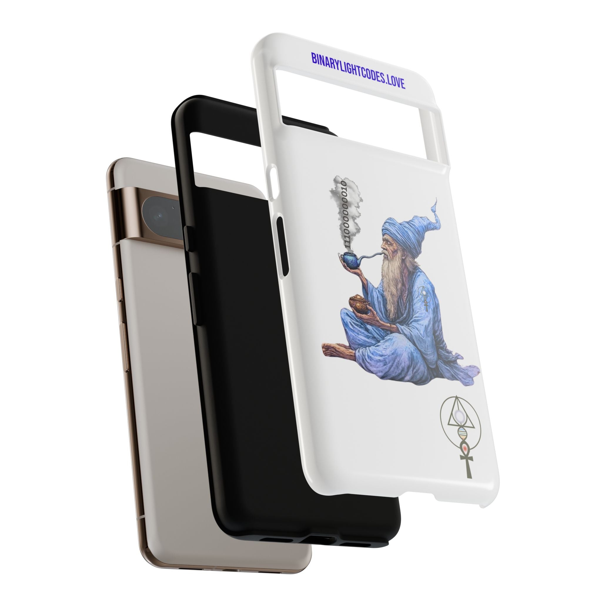 Binary Wizard Phone Case - Legacy Key in Smoke