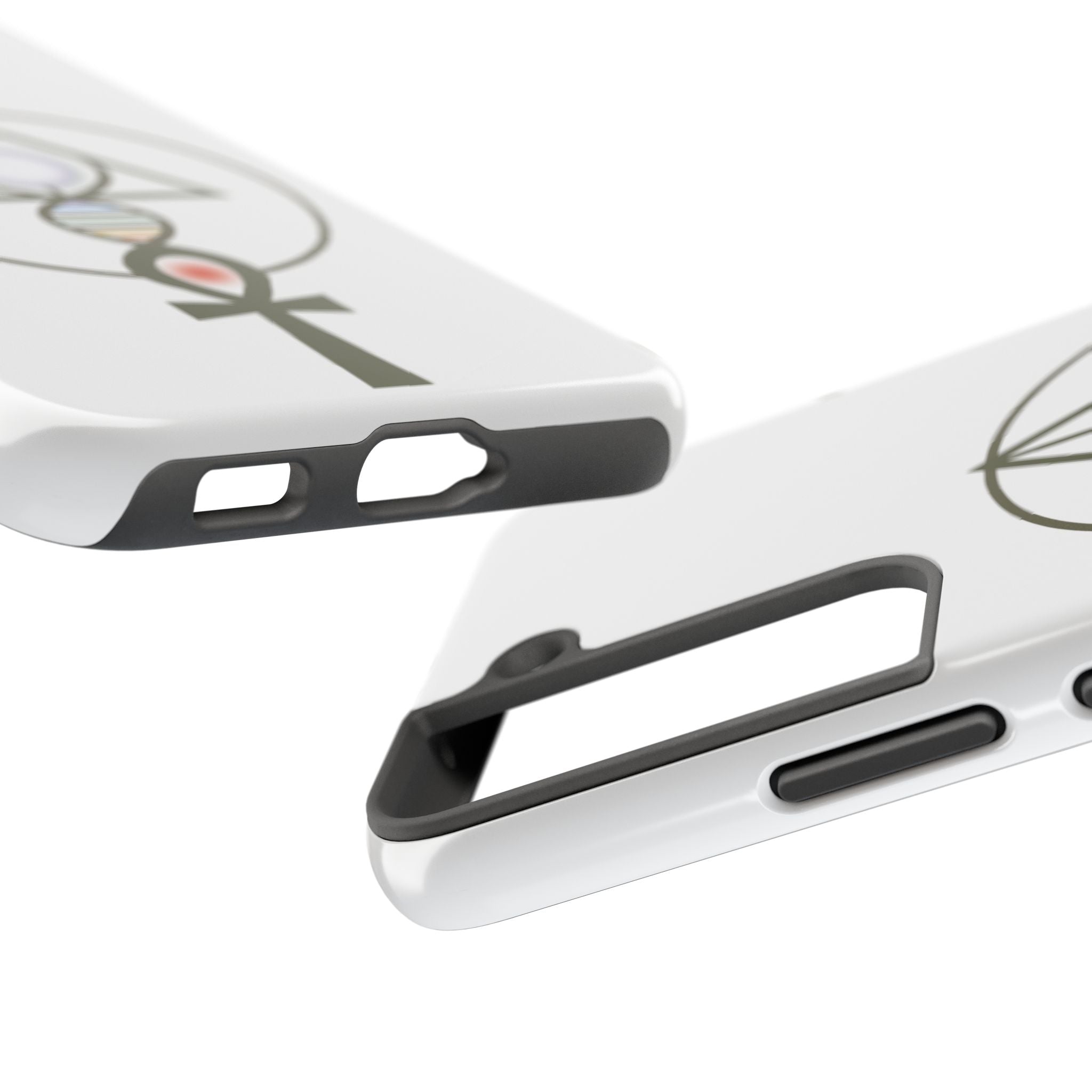 Binary Light Code Logo Phone Cover - Activated Apparel