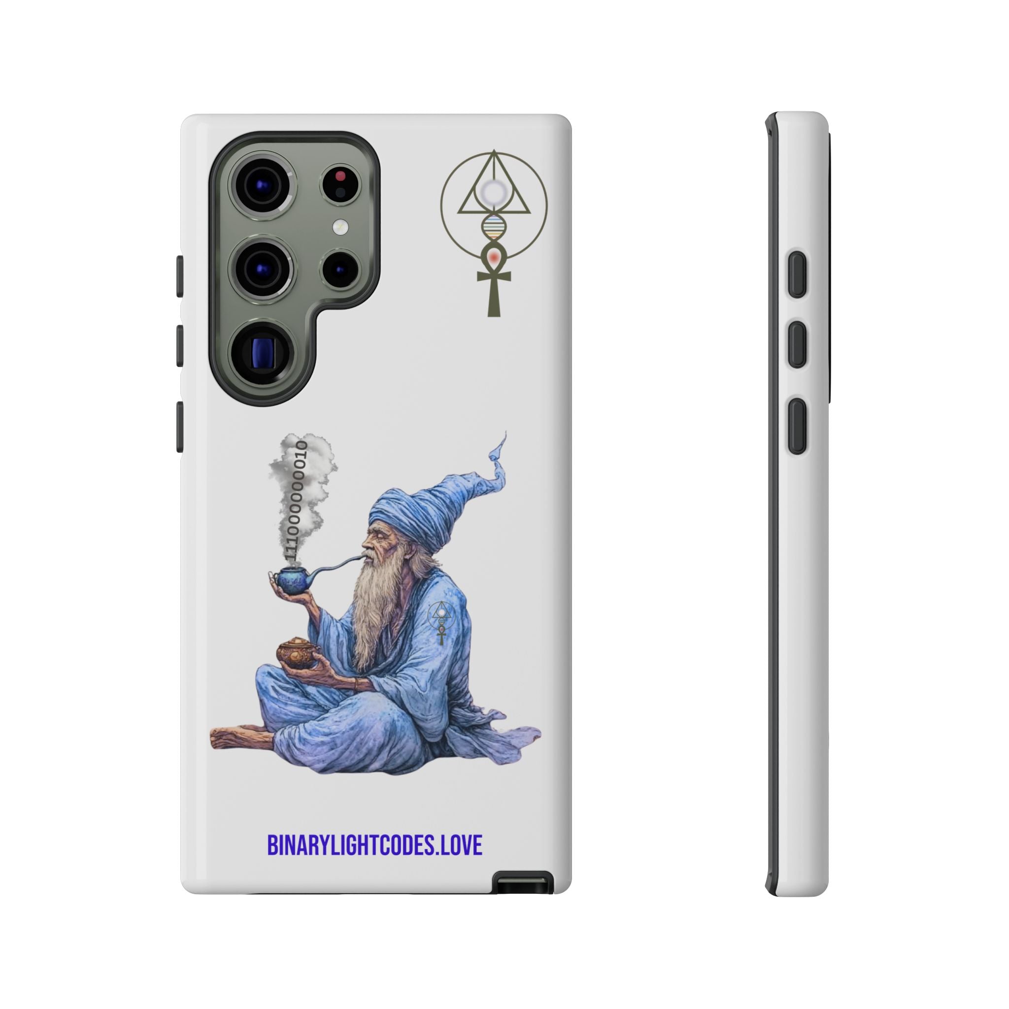 Binary Wizard Phone Case - Legacy Key in Smoke