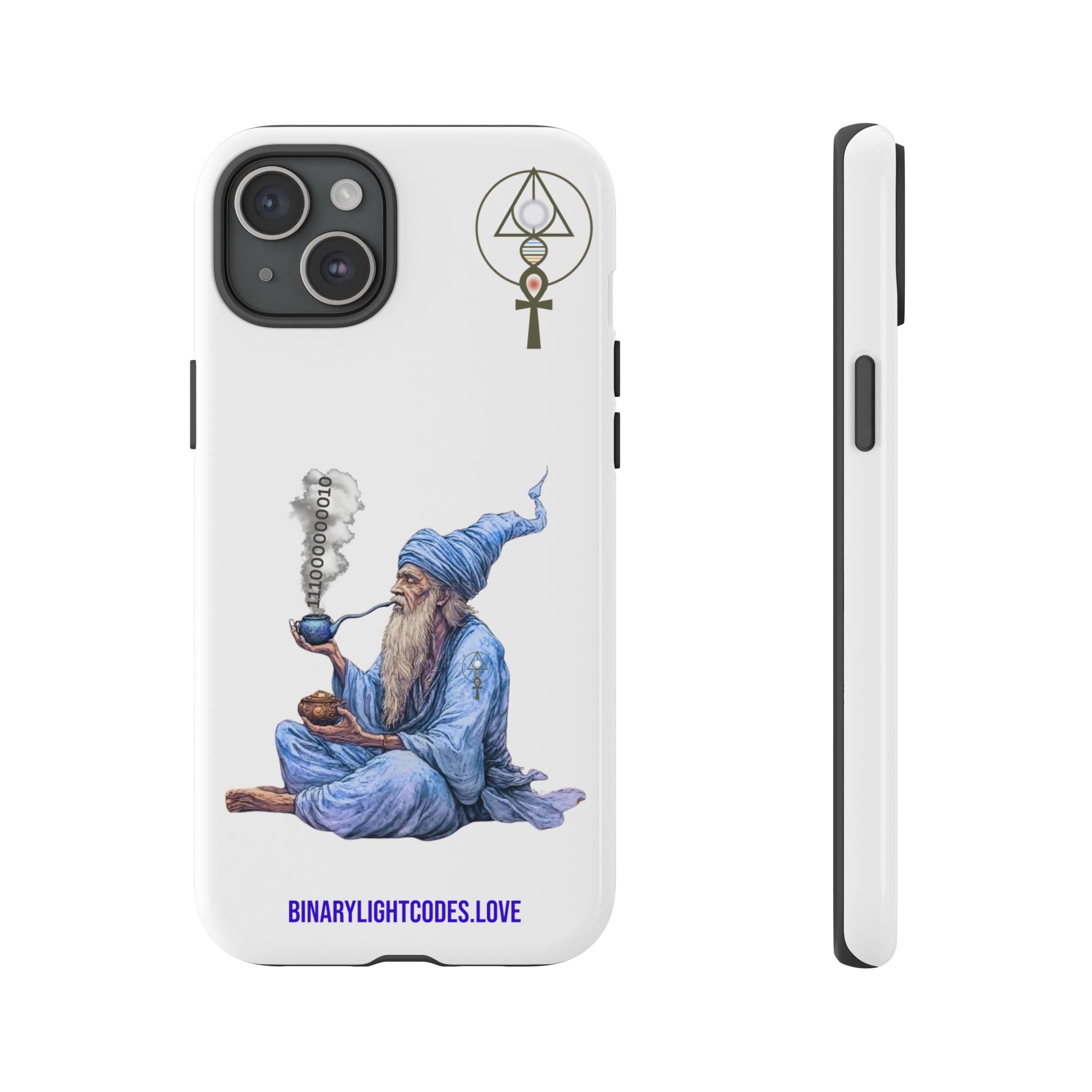 Binary Wizard Phone Case - Legacy Key in Smoke