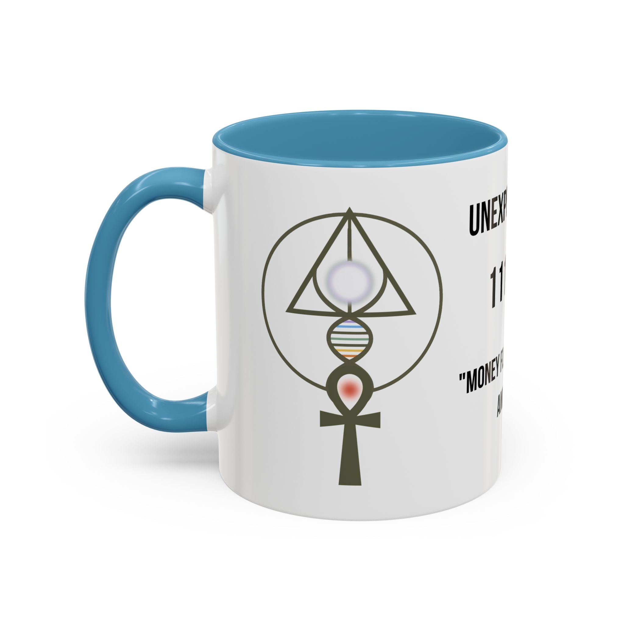 Affirmation Mug – "Unexpected Money Code" Coffee Cup
