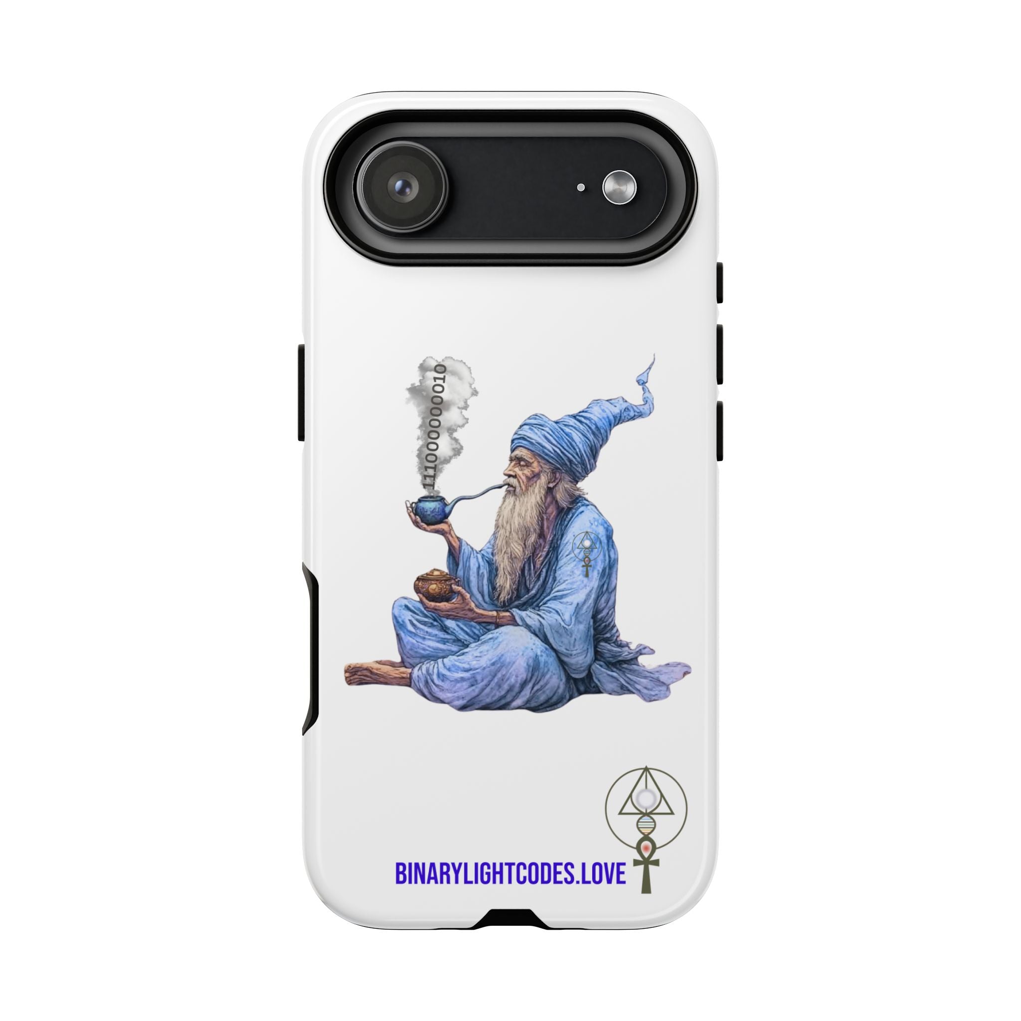 Binary Wizard Phone Case - Legacy Key in Smoke