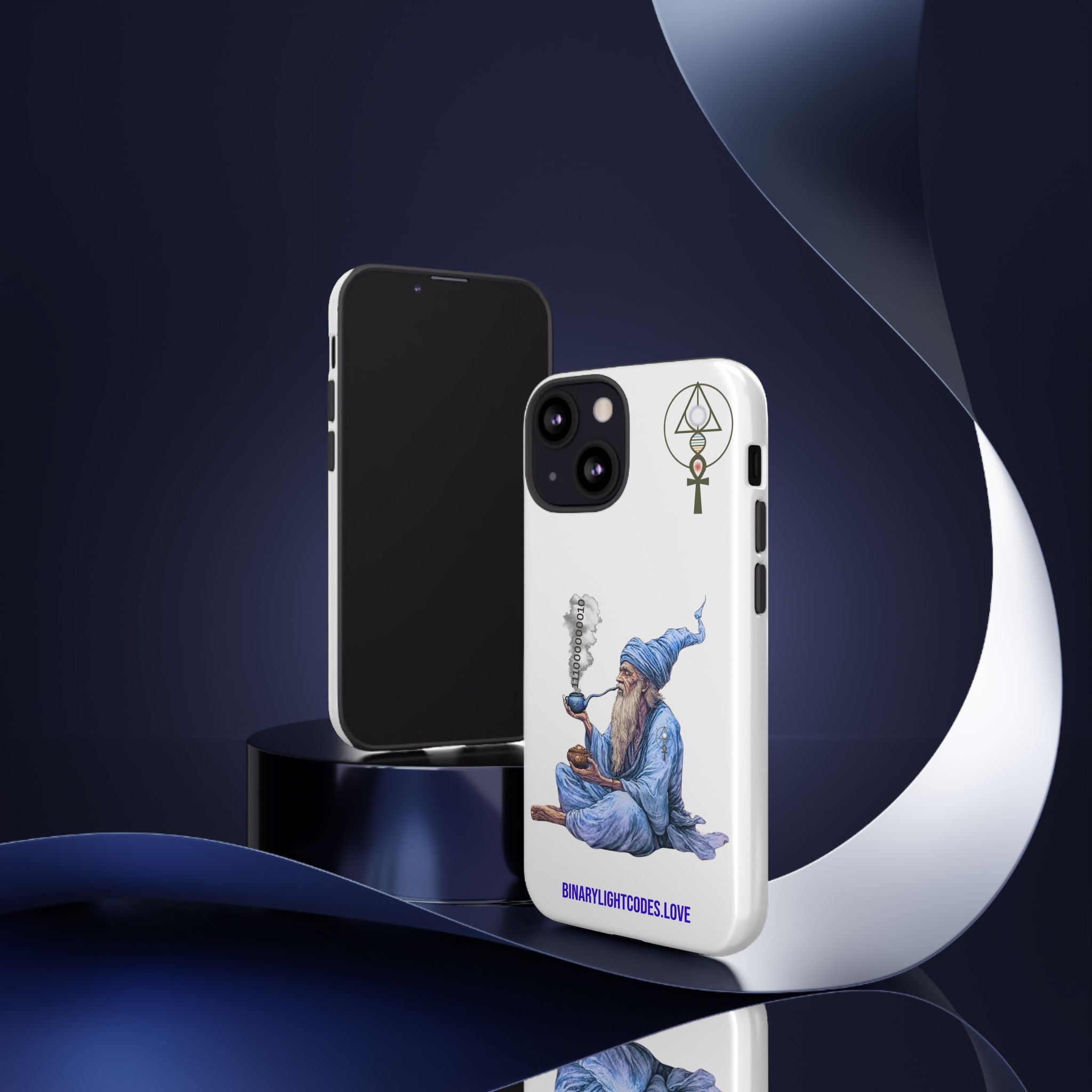 Binary Wizard Phone Case - Legacy Key in Smoke