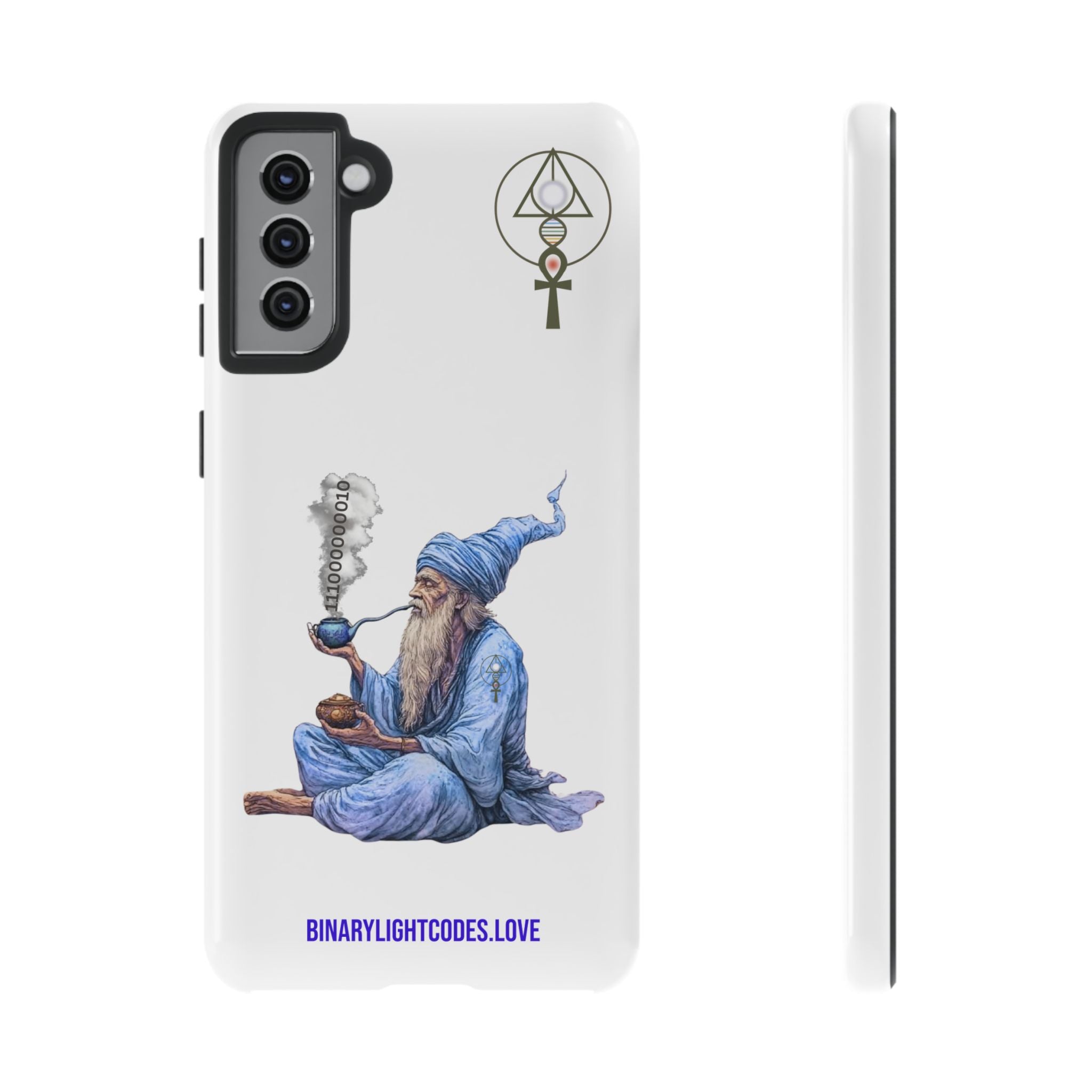 Binary Wizard Phone Case - Legacy Key in Smoke