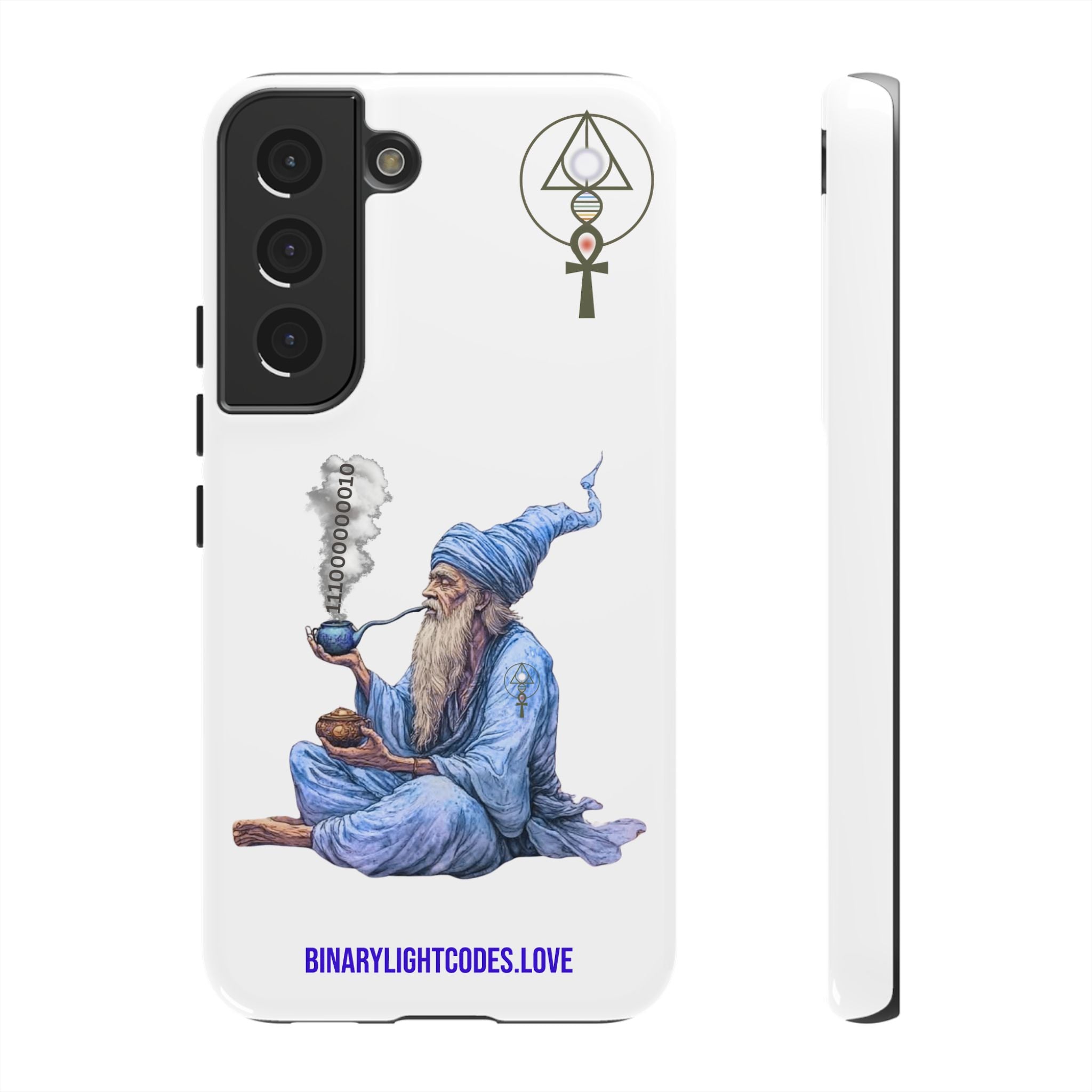 Binary Wizard Phone Case - Legacy Key in Smoke