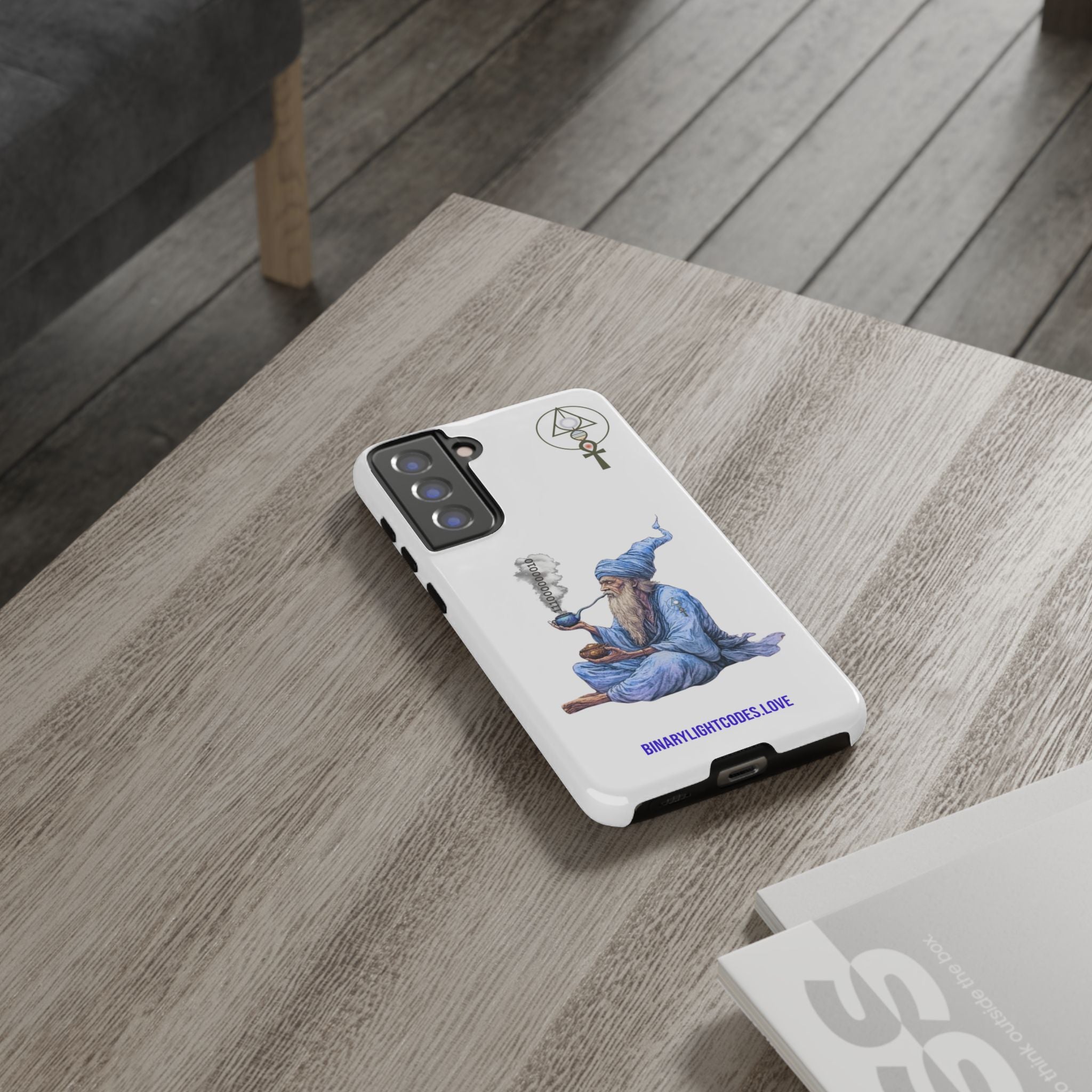 Binary Wizard Phone Case - Legacy Key in Smoke