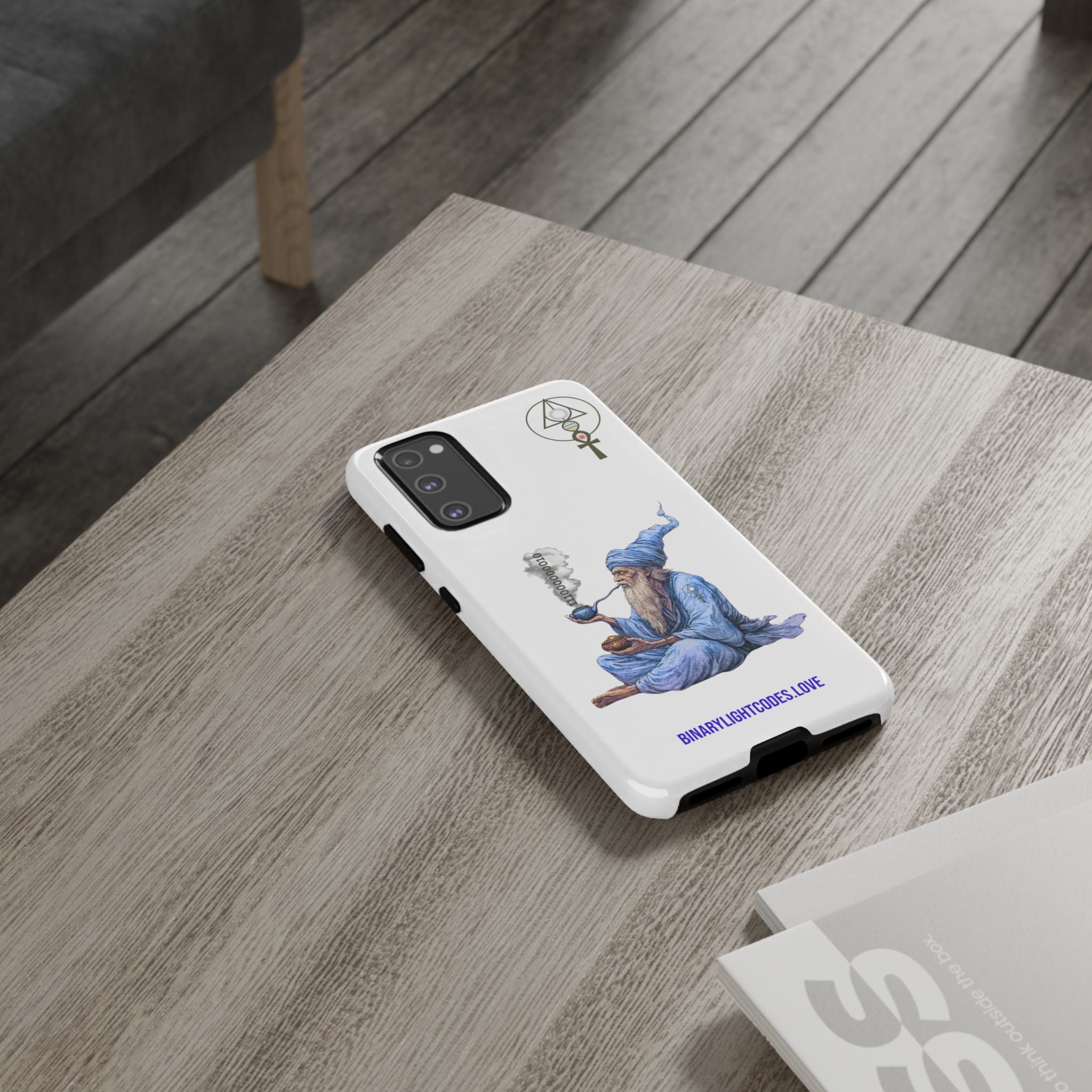 Binary Wizard Phone Case - Legacy Key in Smoke