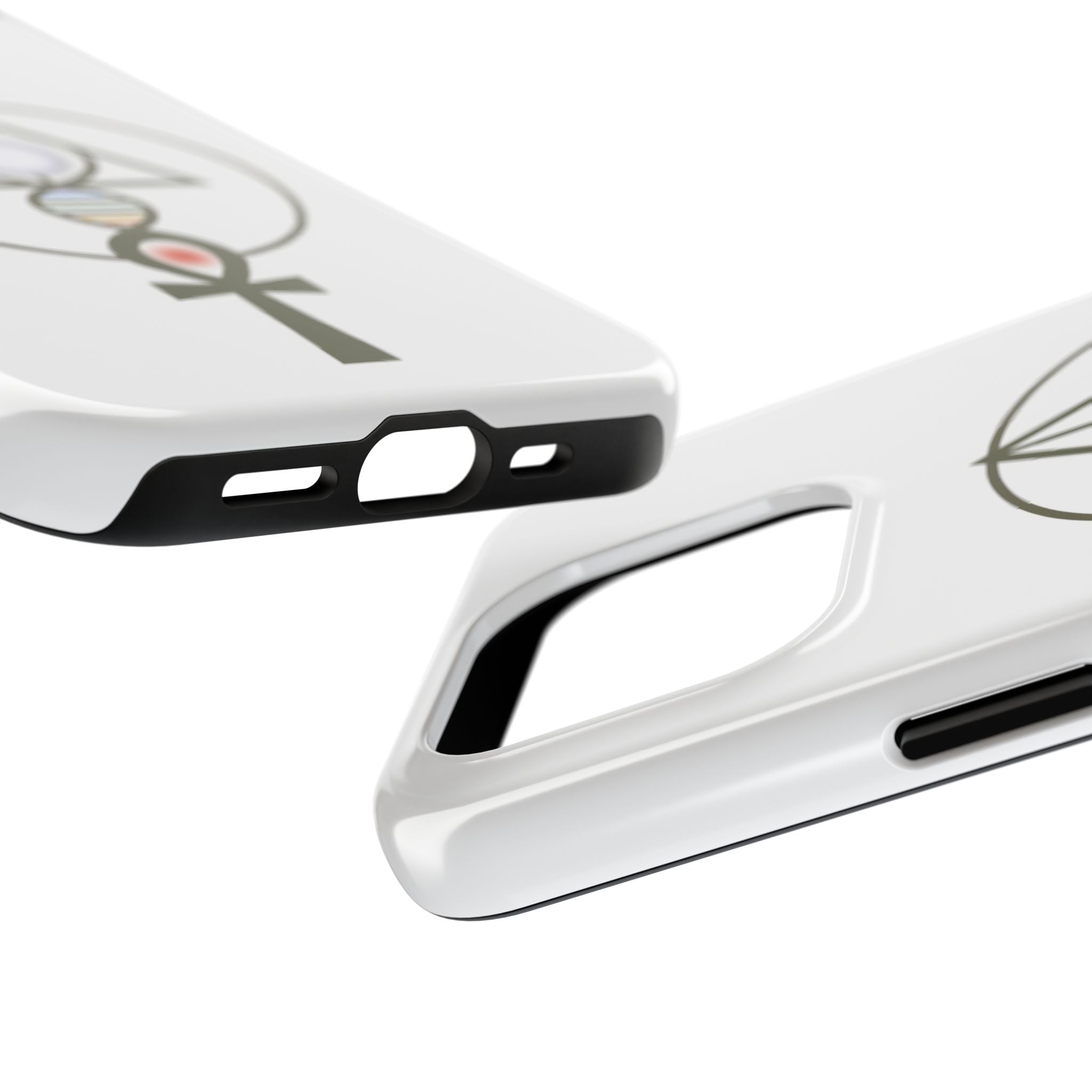 Binary Light Code Logo Phone Cover - Activated Apparel