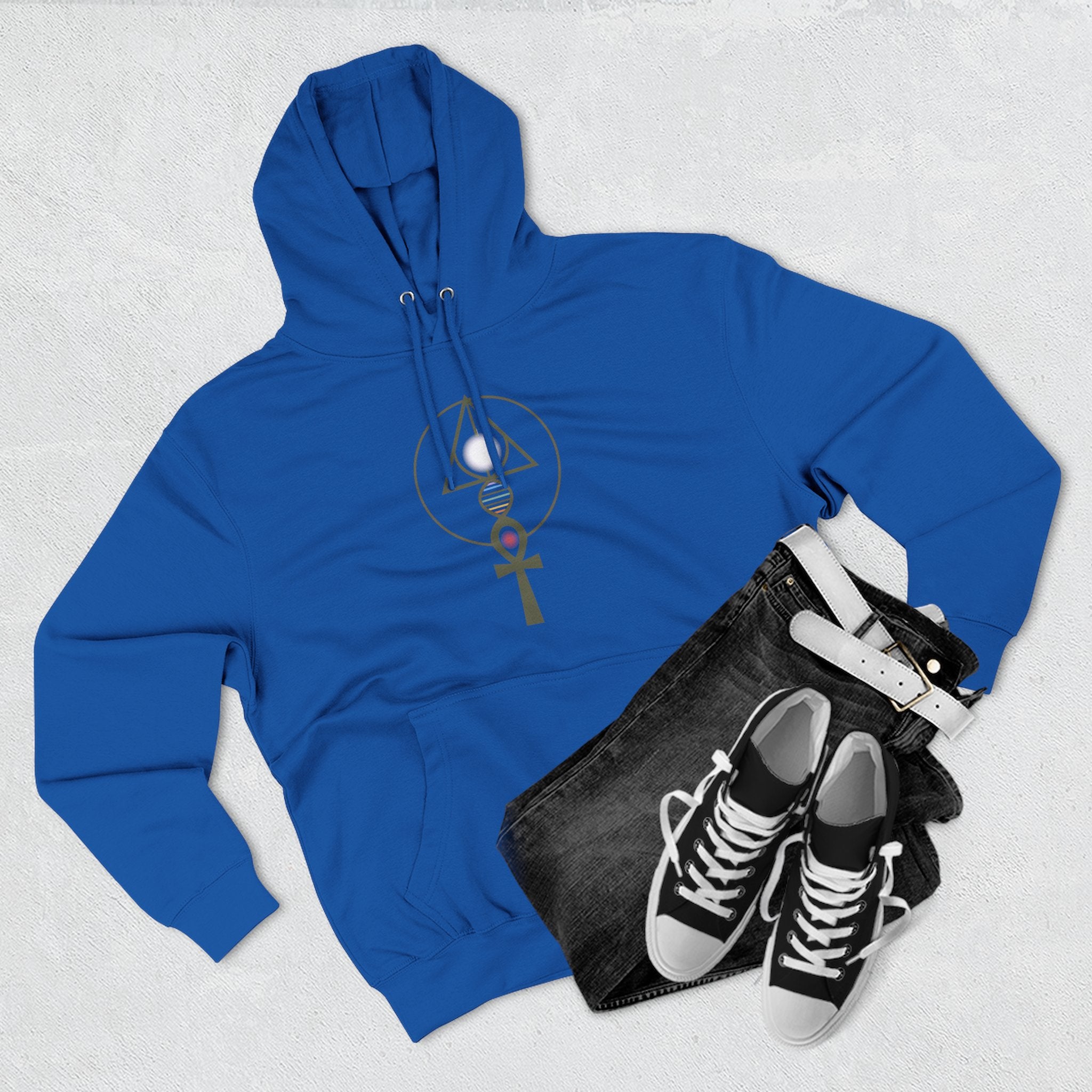 Hoodie - Activated BLC Symbol & "Unexpected Money Code" Binary Design