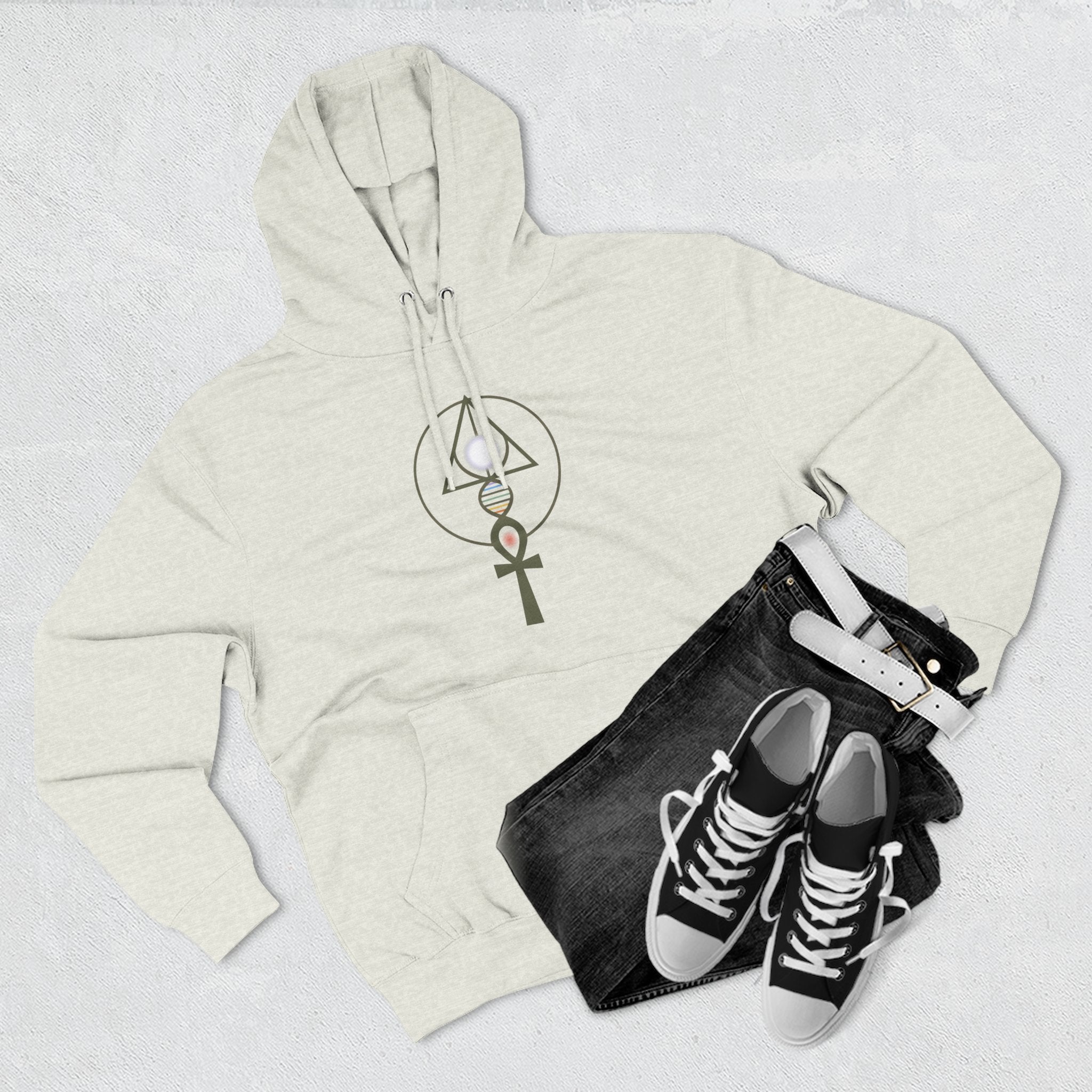 Hoodie - Activated BLC Symbol & "Unexpected Money Code" Binary Design