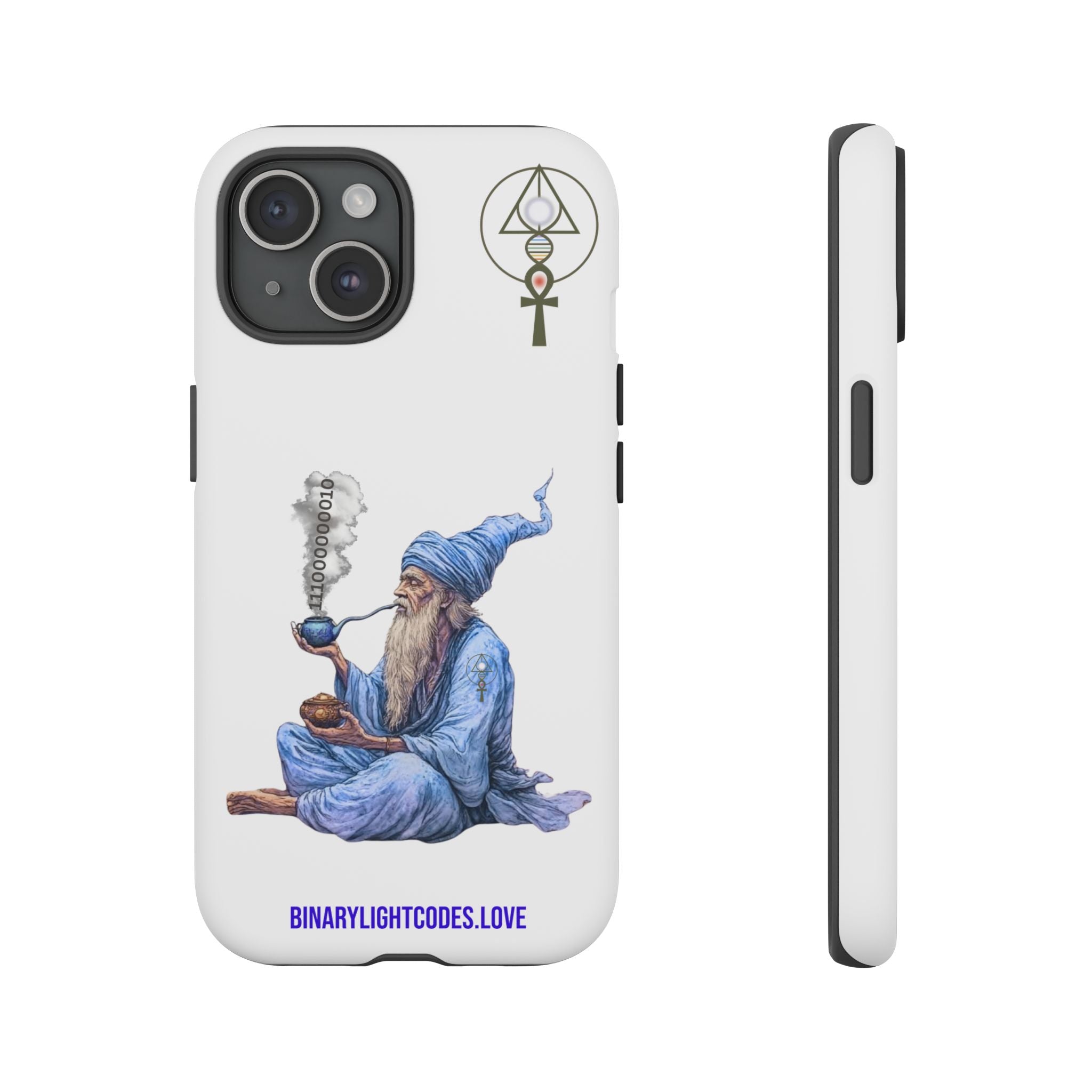 Binary Wizard Phone Case - Legacy Key in Smoke