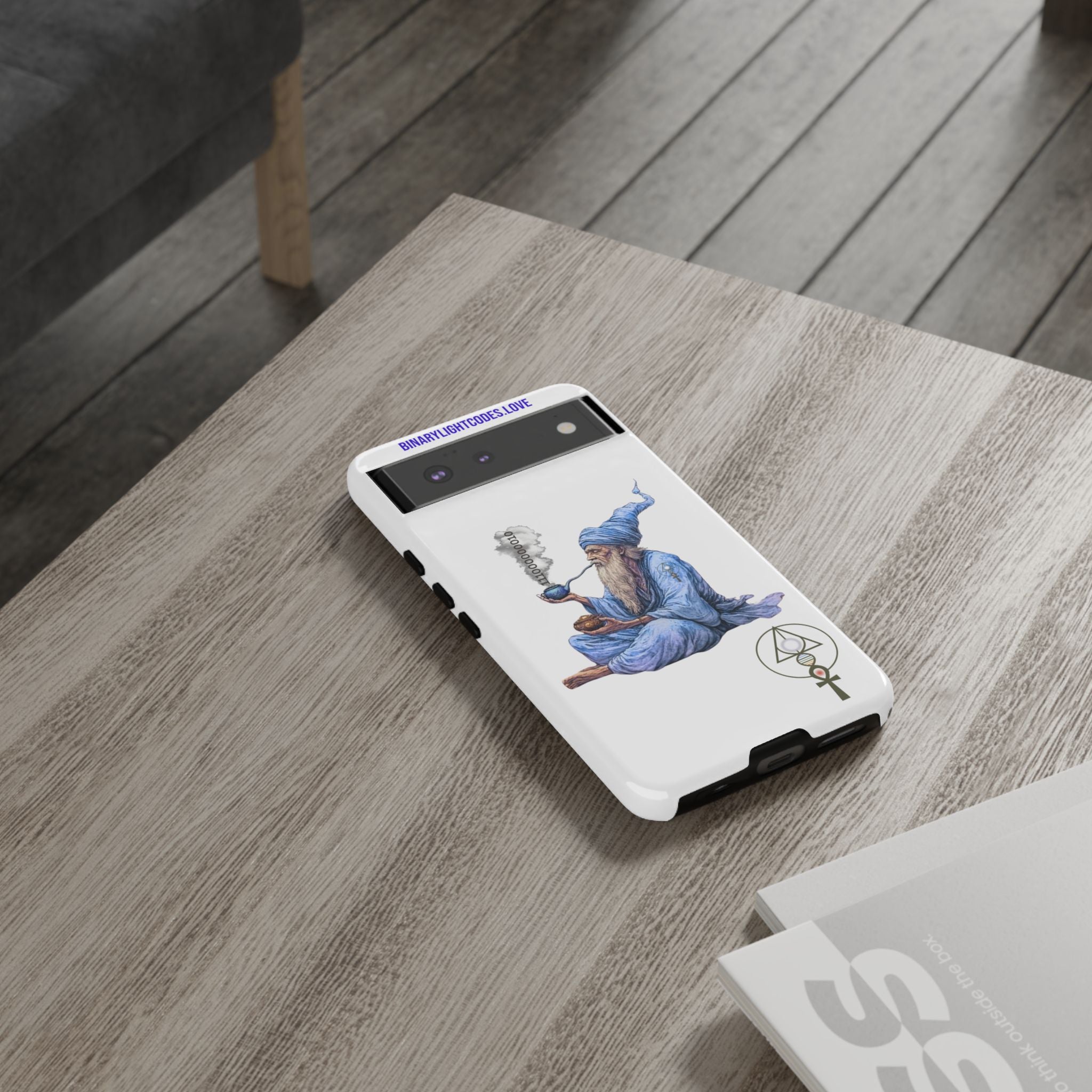 Binary Wizard Phone Case - Legacy Key in Smoke