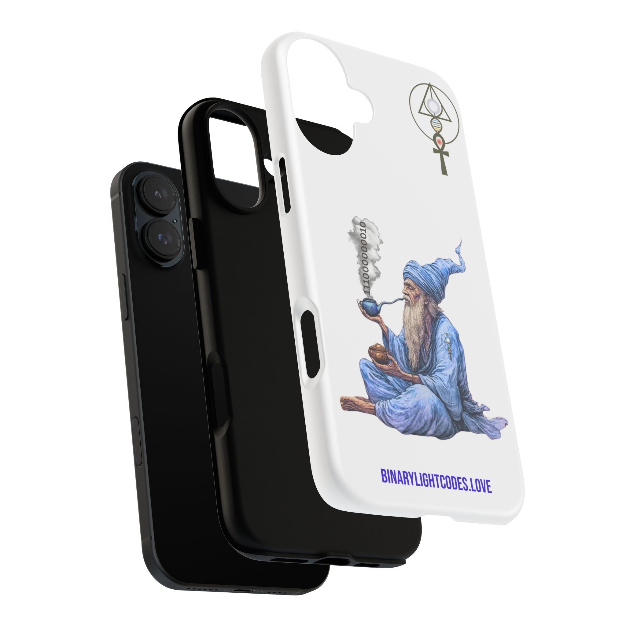 Binary Wizard Phone Case - Legacy Key in Smoke