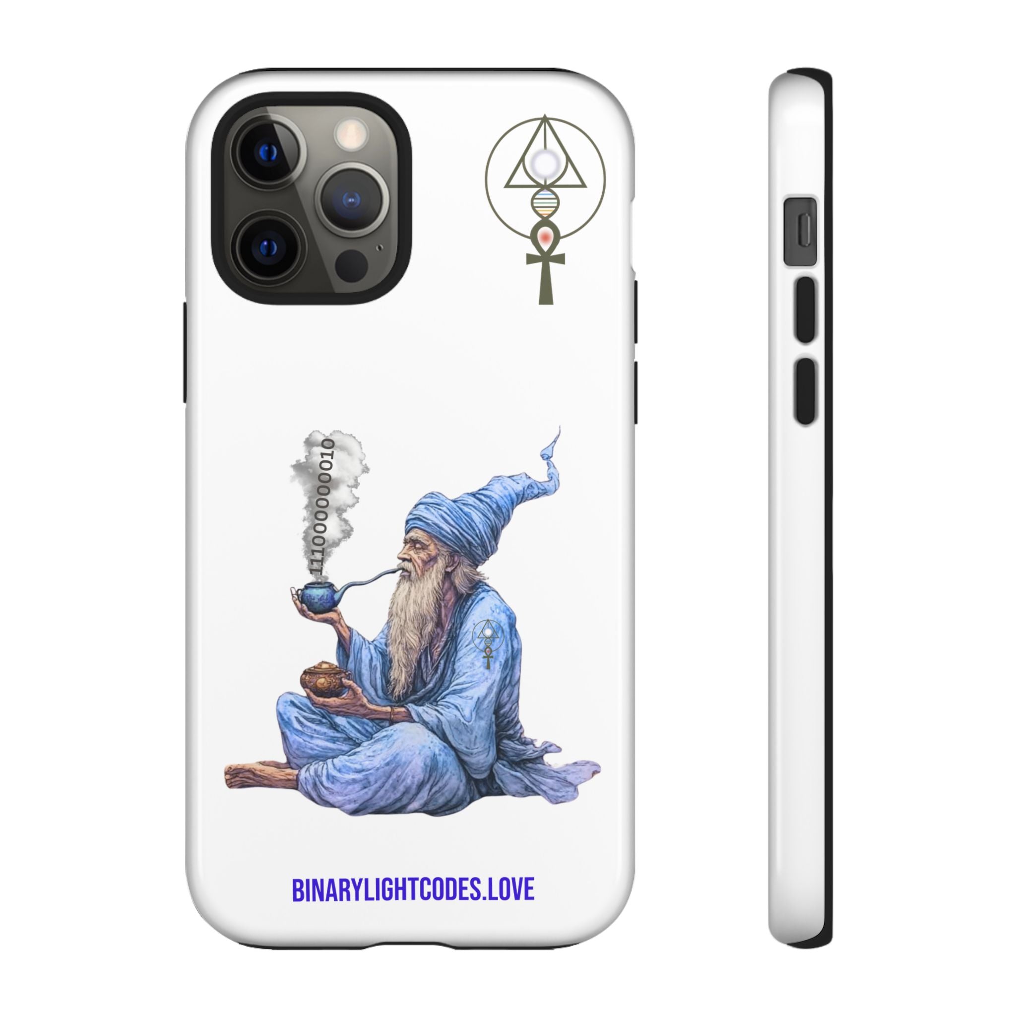 Binary Wizard Phone Case - Legacy Key in Smoke