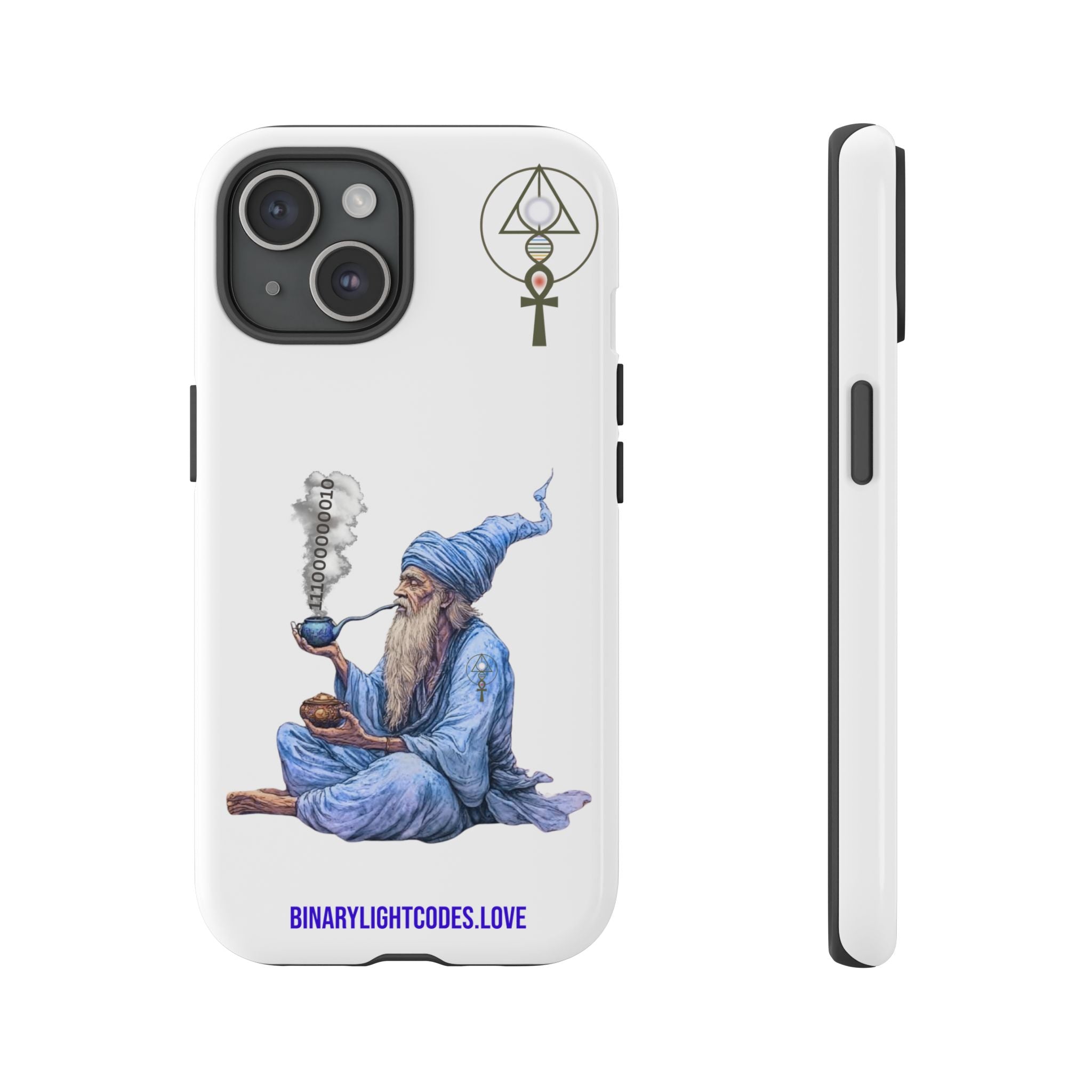Binary Wizard Phone Case - Legacy Key in Smoke