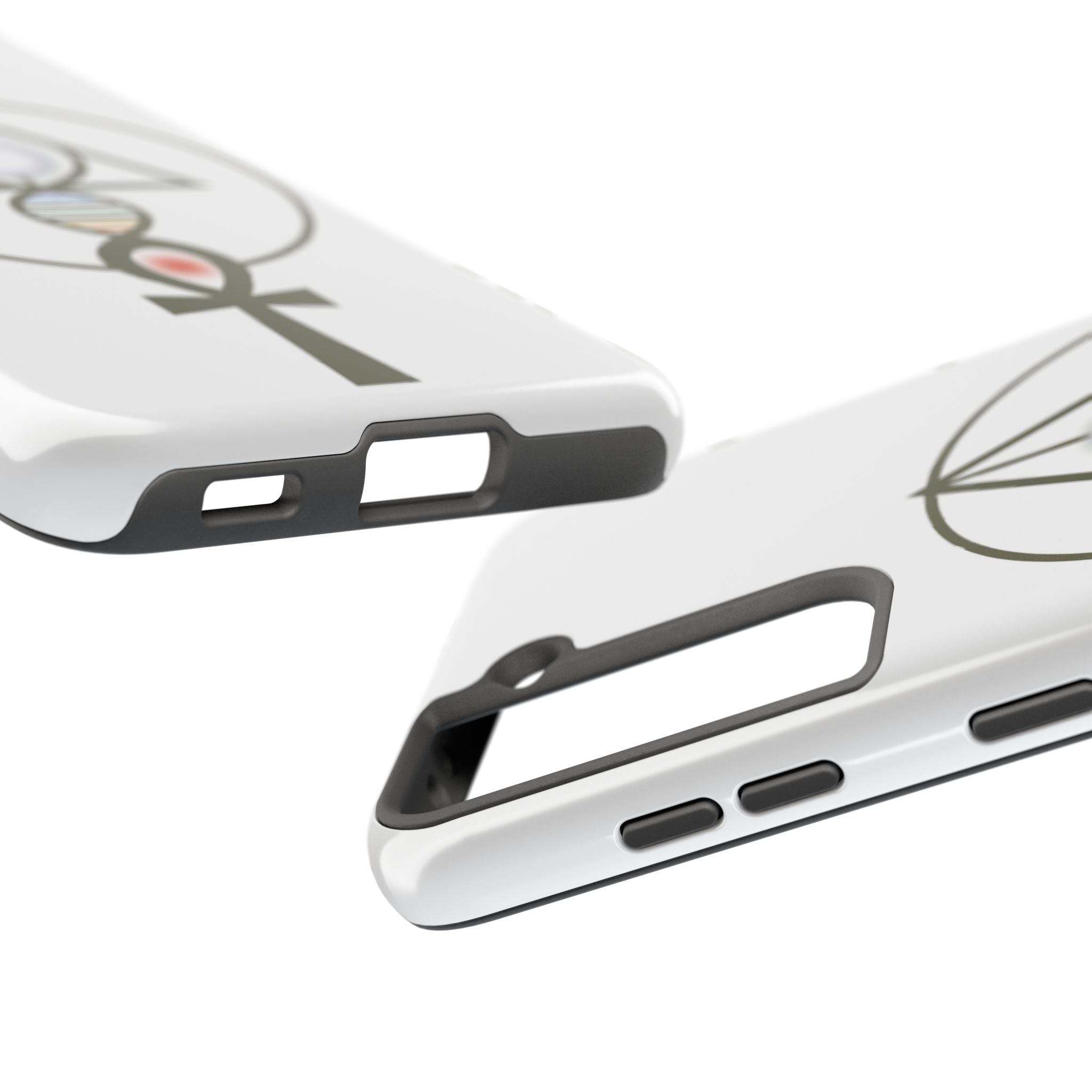 Binary Light Code Logo Phone Cover - Activated Apparel