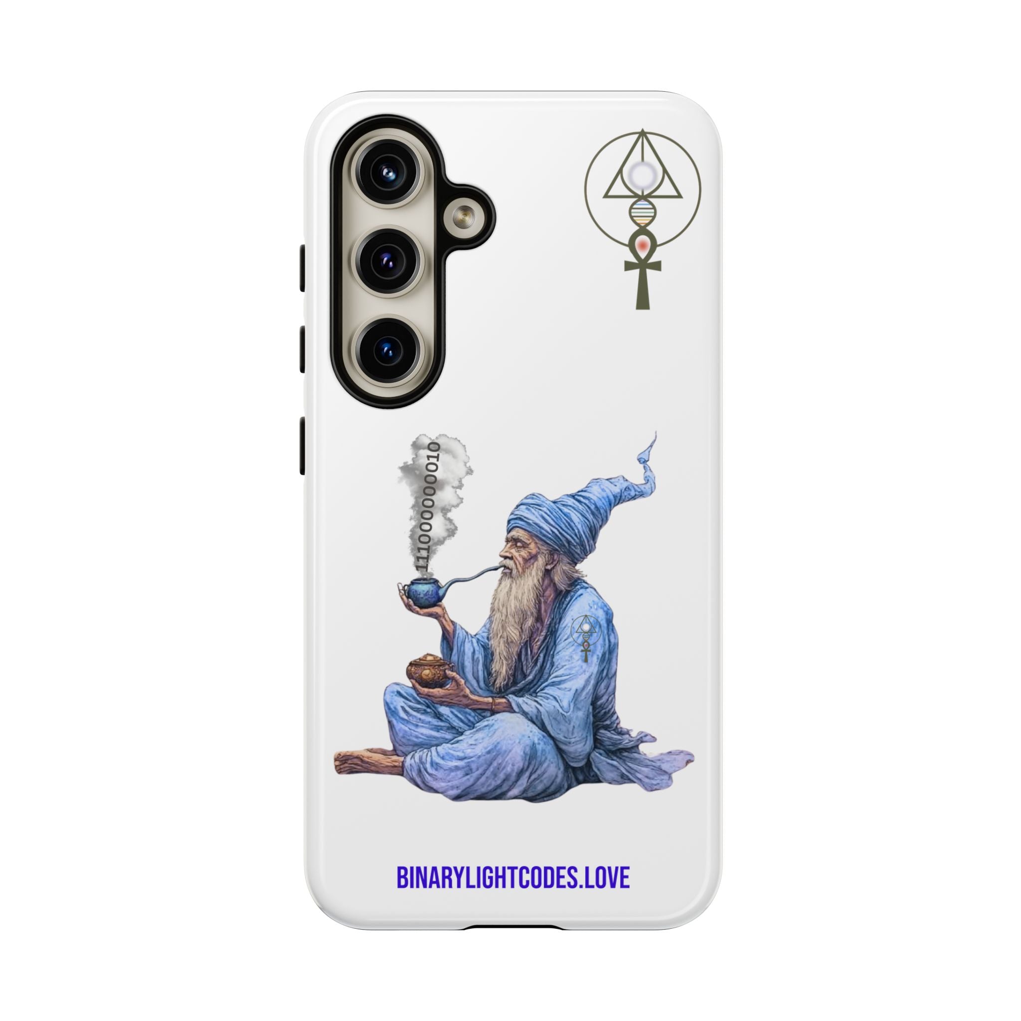 Binary Wizard Phone Case - Legacy Key in Smoke