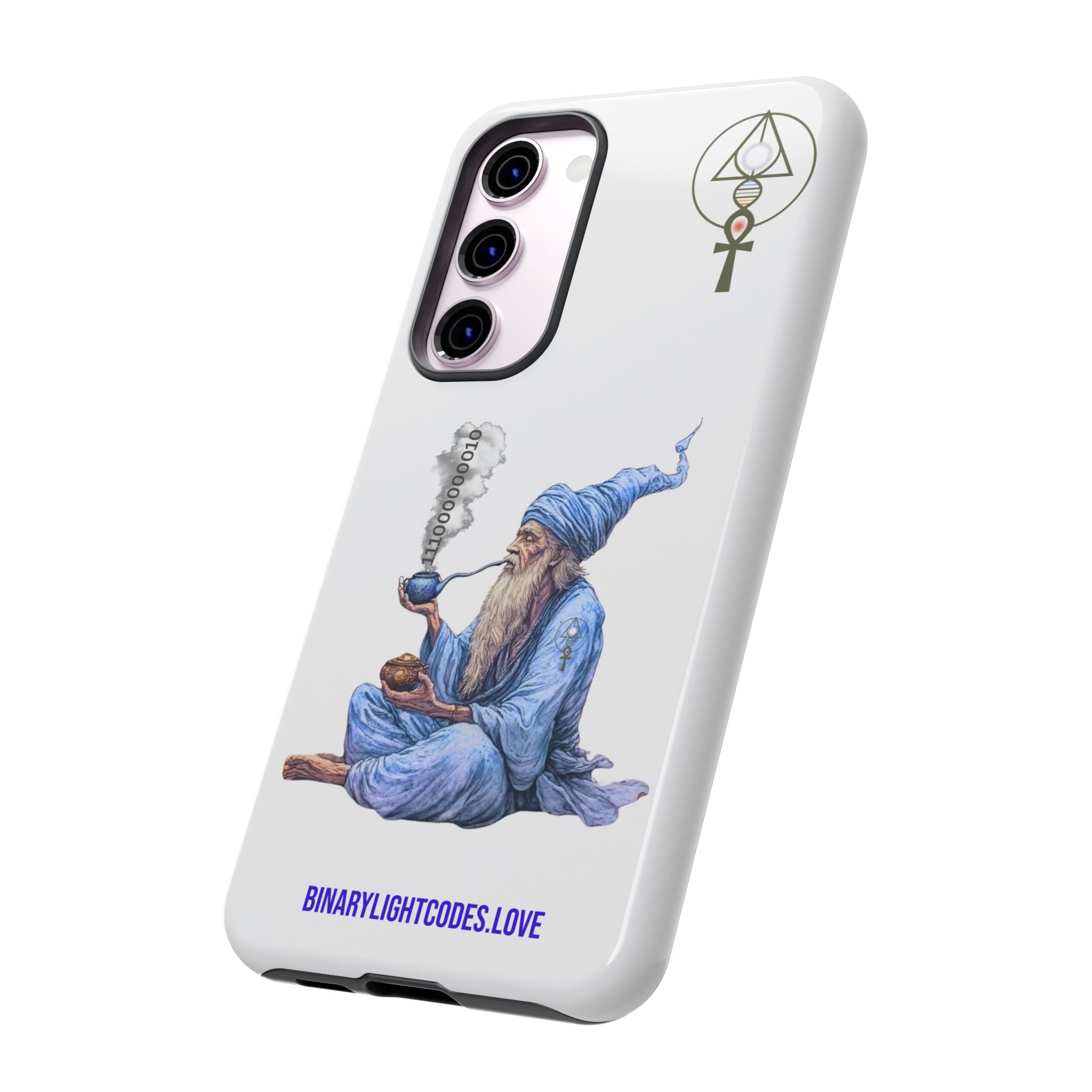 Binary Wizard Phone Case - Legacy Key in Smoke