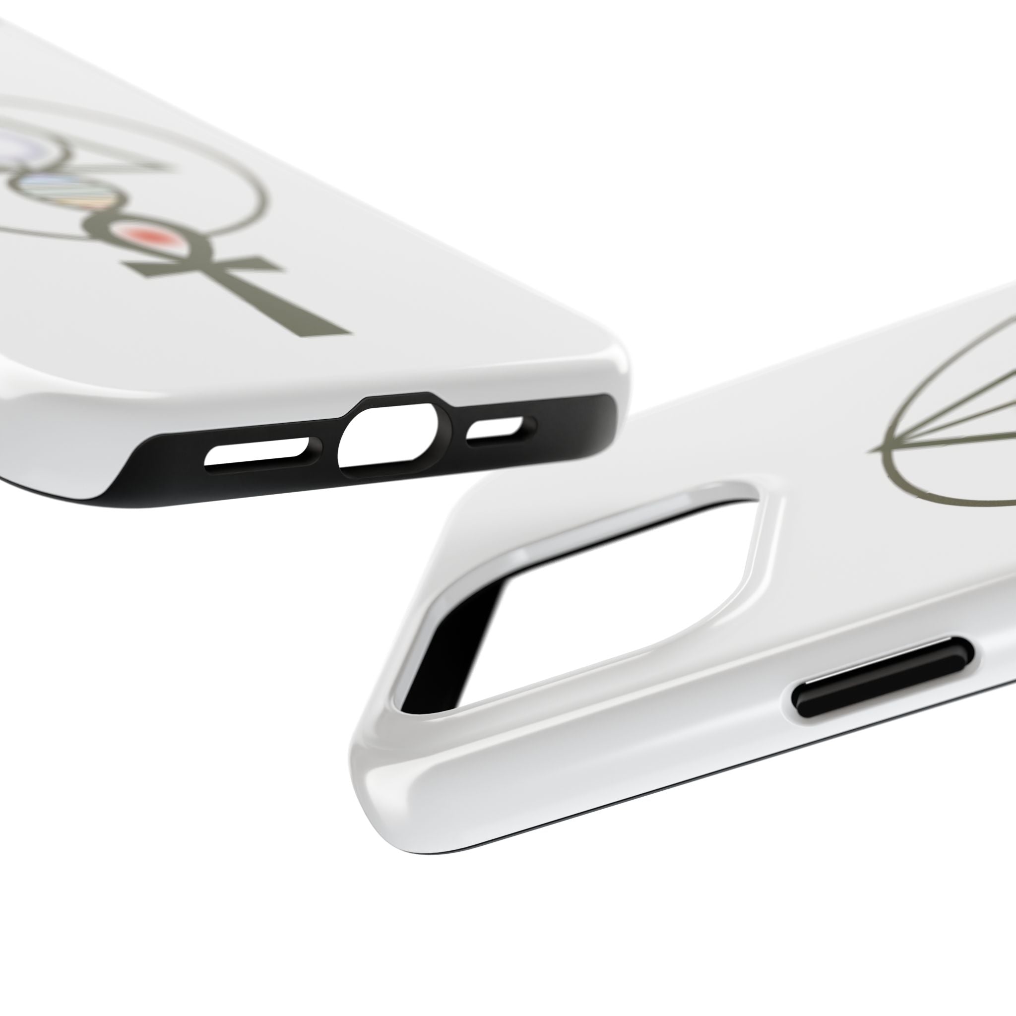 Binary Light Code Logo Phone Cover - Activated Apparel