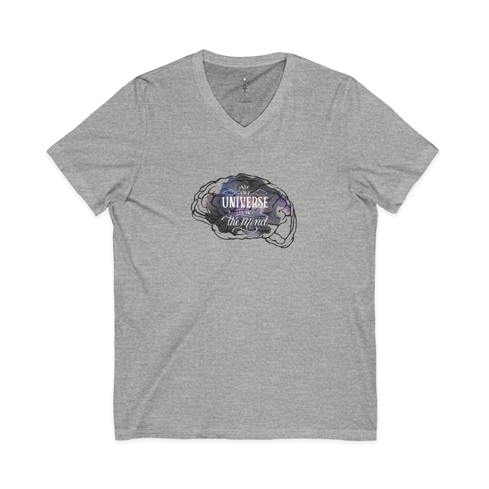 The Universe is in the Mind V-Neck Tee