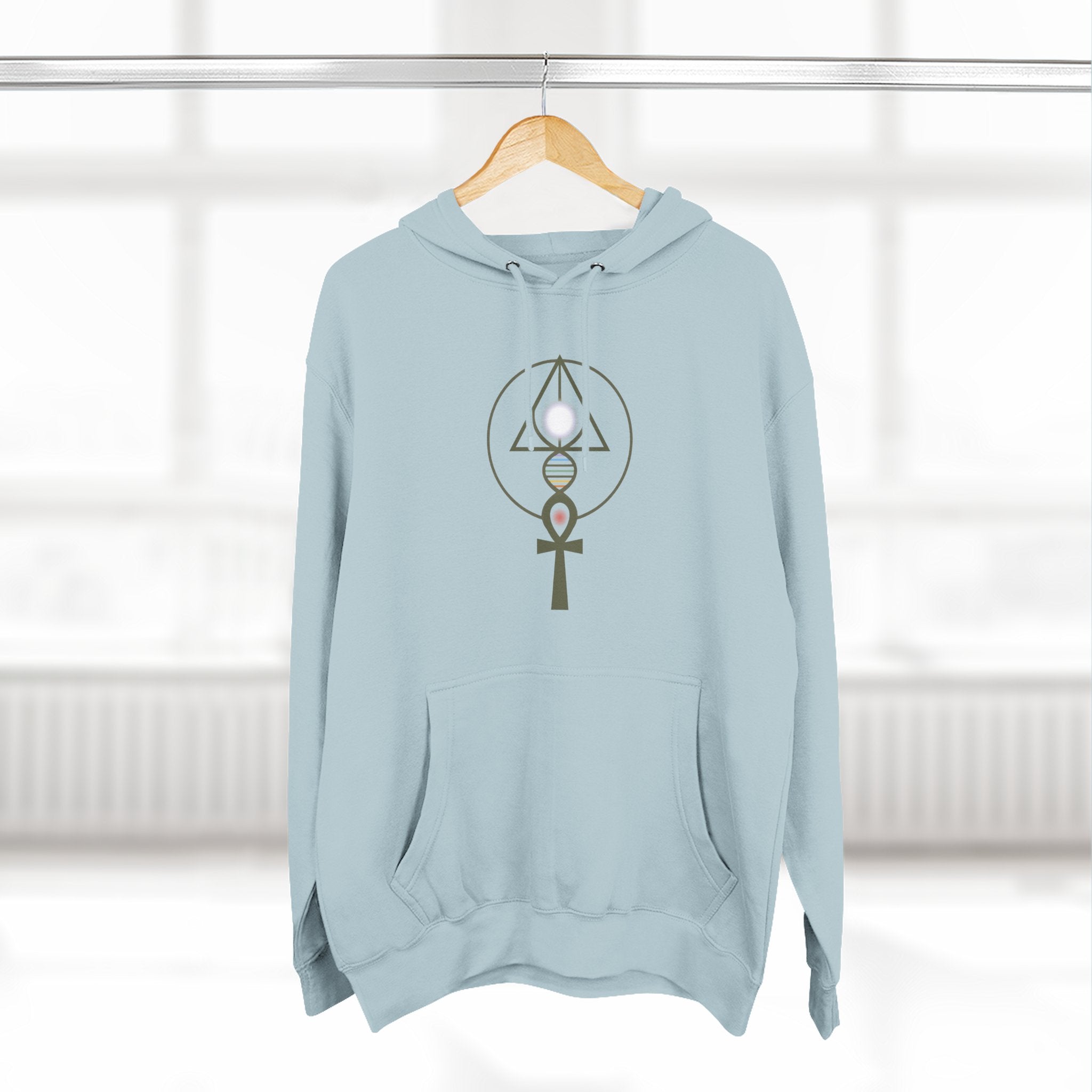Hoodie - Activated BLC Symbol & "Unexpected Money Code" Binary Design