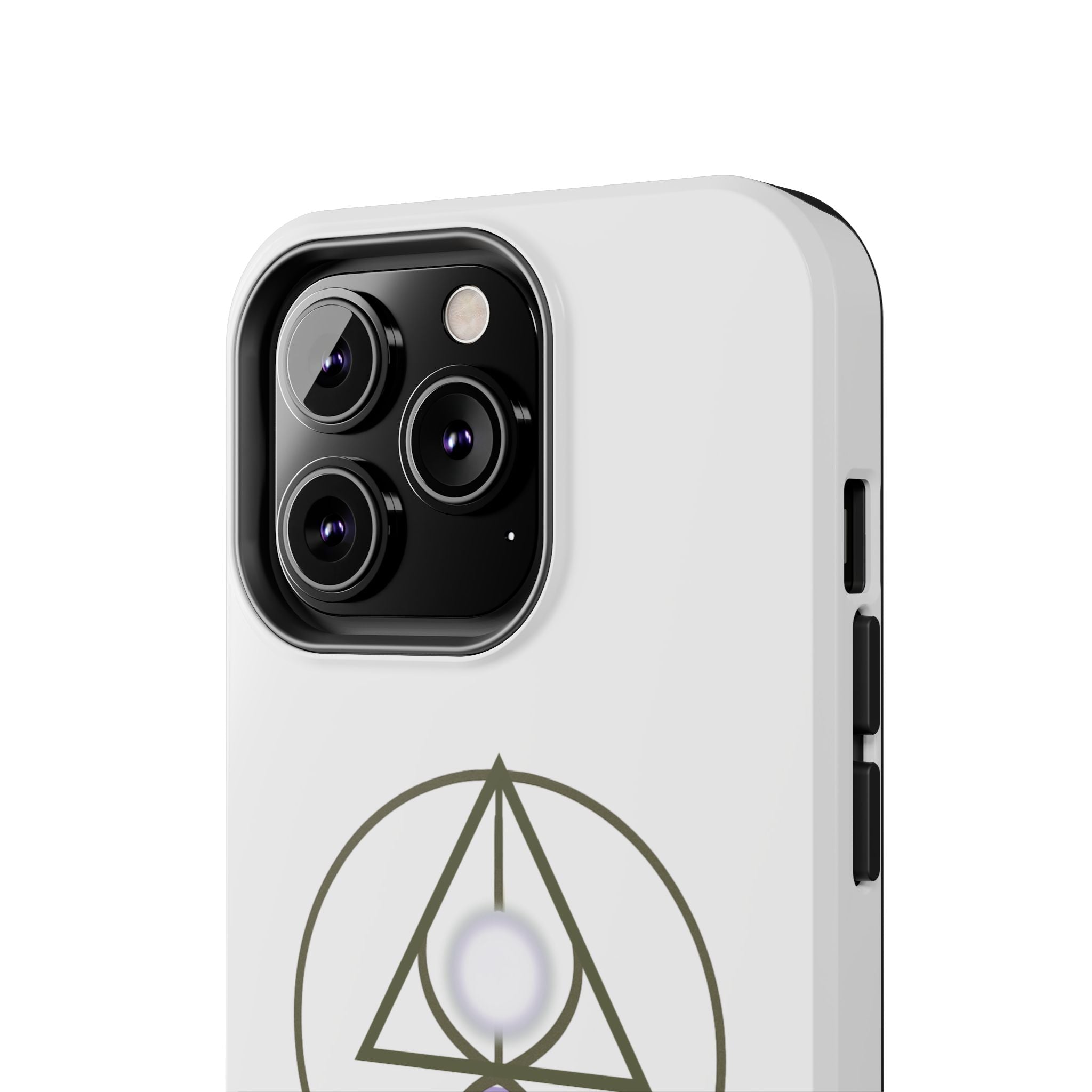 Binary Light Code Logo Phone Cover - Activated Apparel