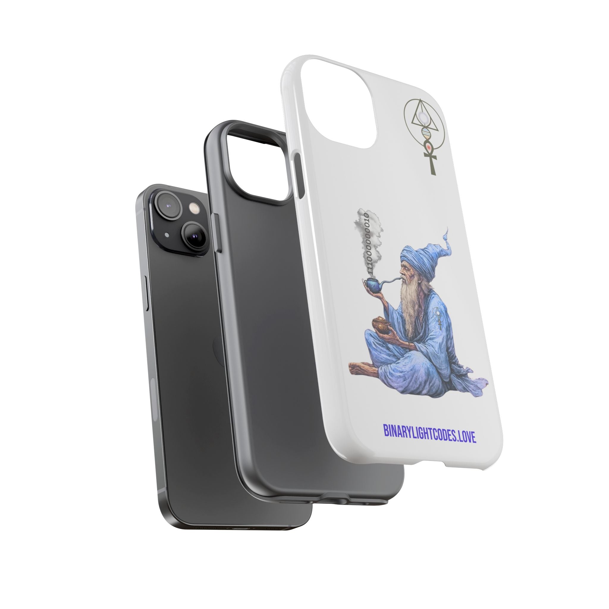 Binary Wizard Phone Case - Legacy Key in Smoke