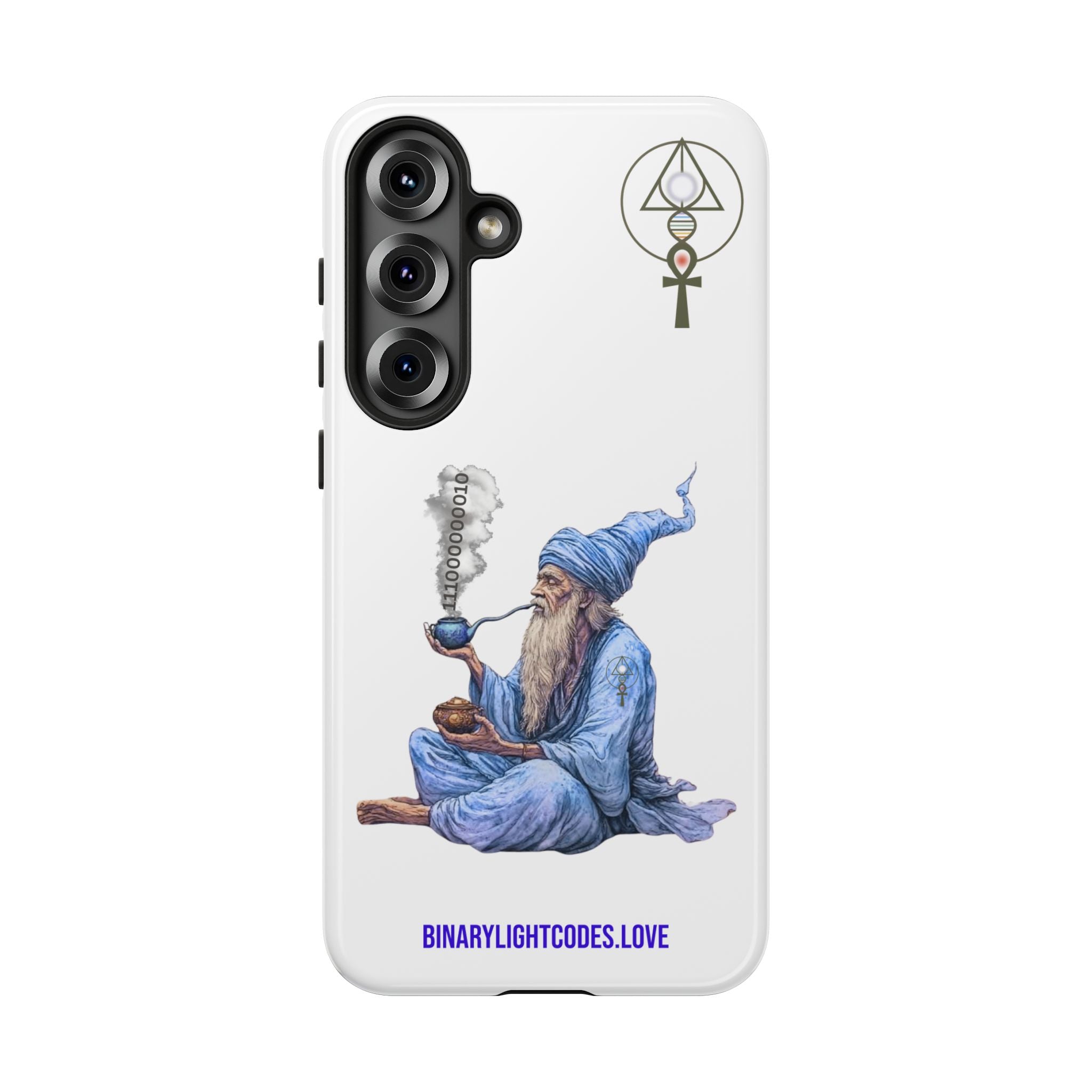 Binary Wizard Phone Case - Legacy Key in Smoke