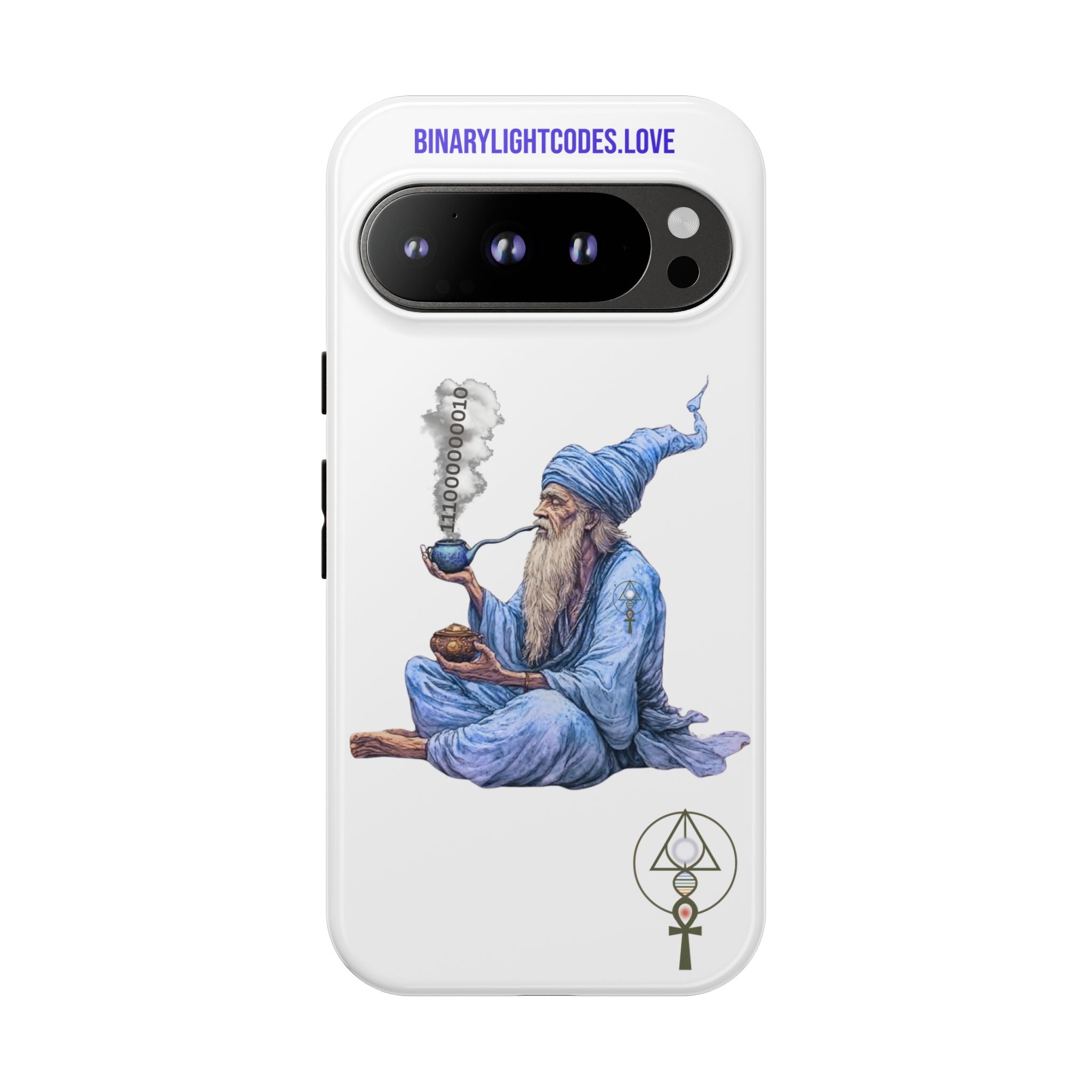 Binary Wizard Phone Case - Legacy Key in Smoke