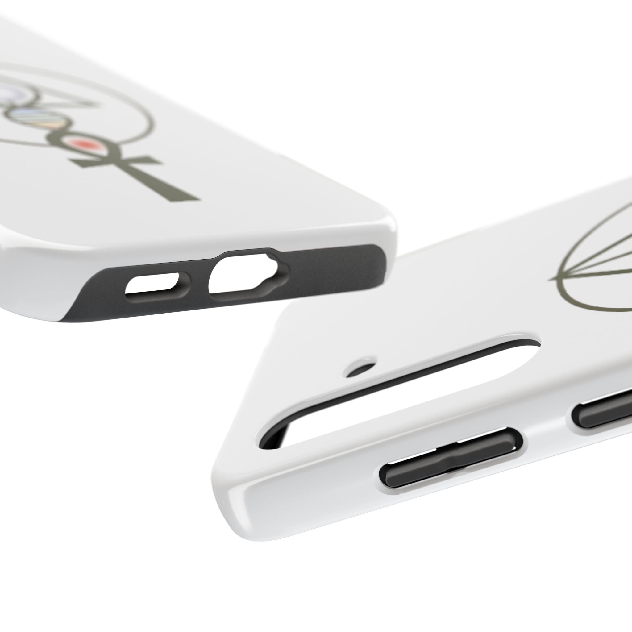 Binary Light Code Logo Phone Cover - Activated Apparel