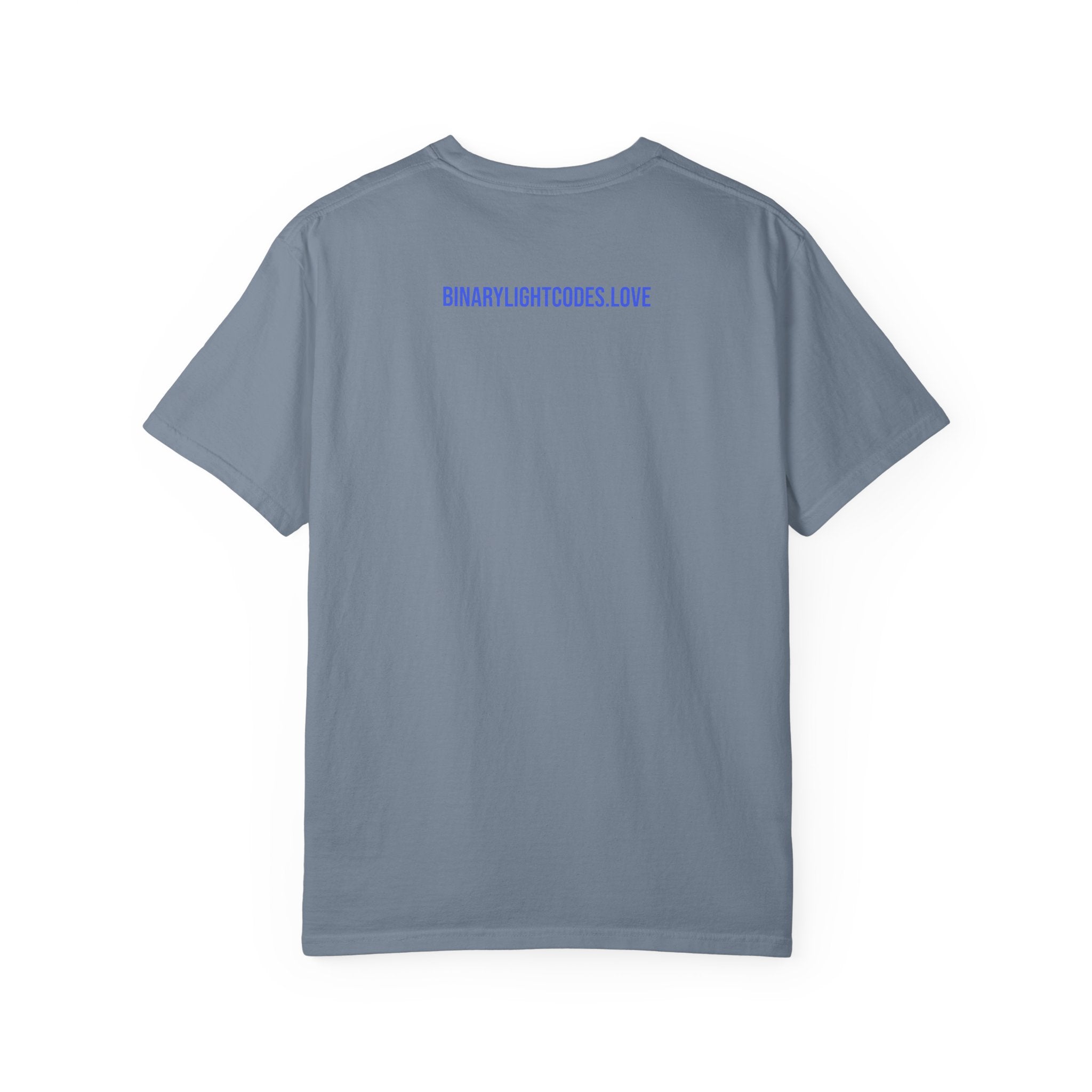 Binary Light Codes Logo T-shirt | Sacred Geometry Alchemy Spiritual Tee