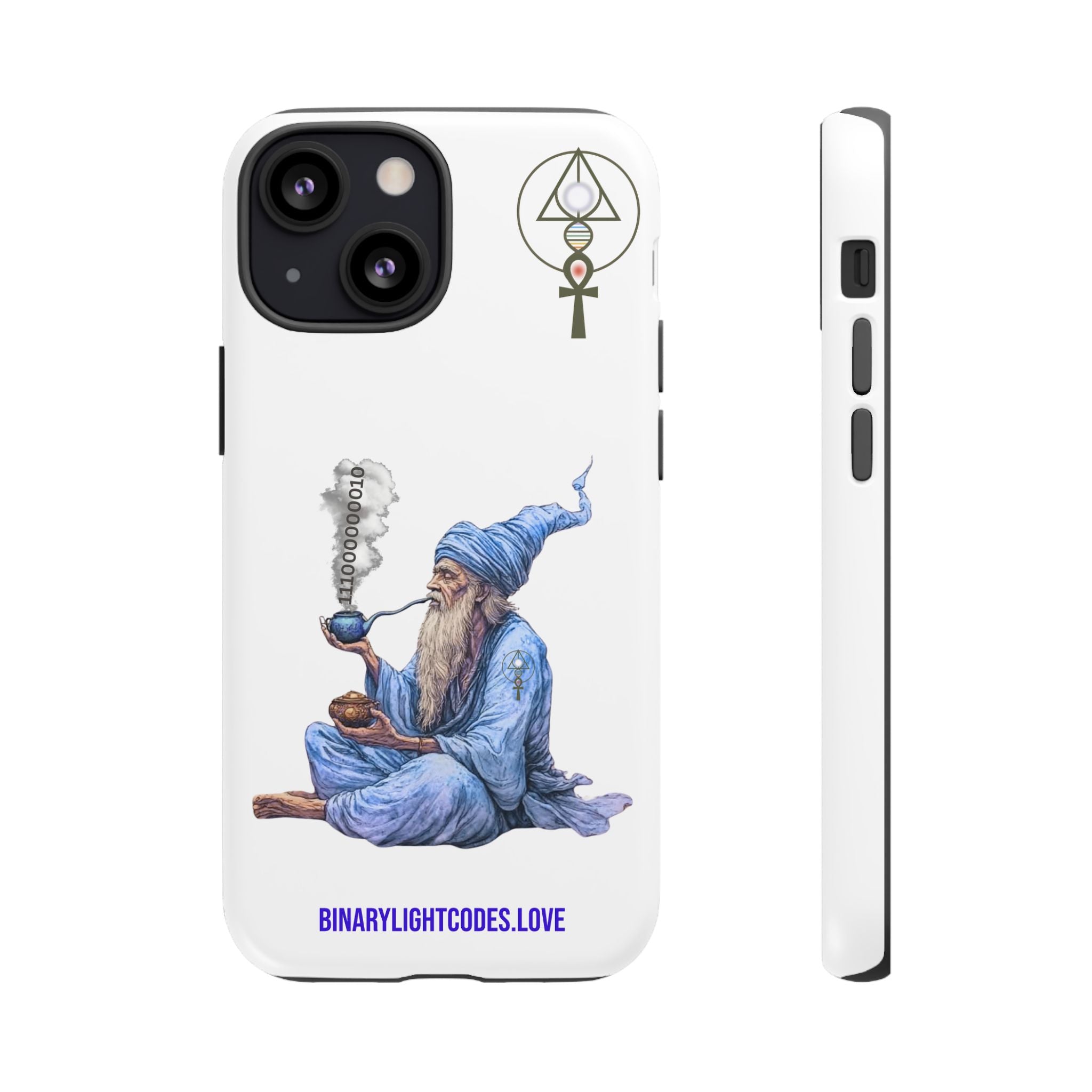 Binary Wizard Phone Case - Legacy Key in Smoke